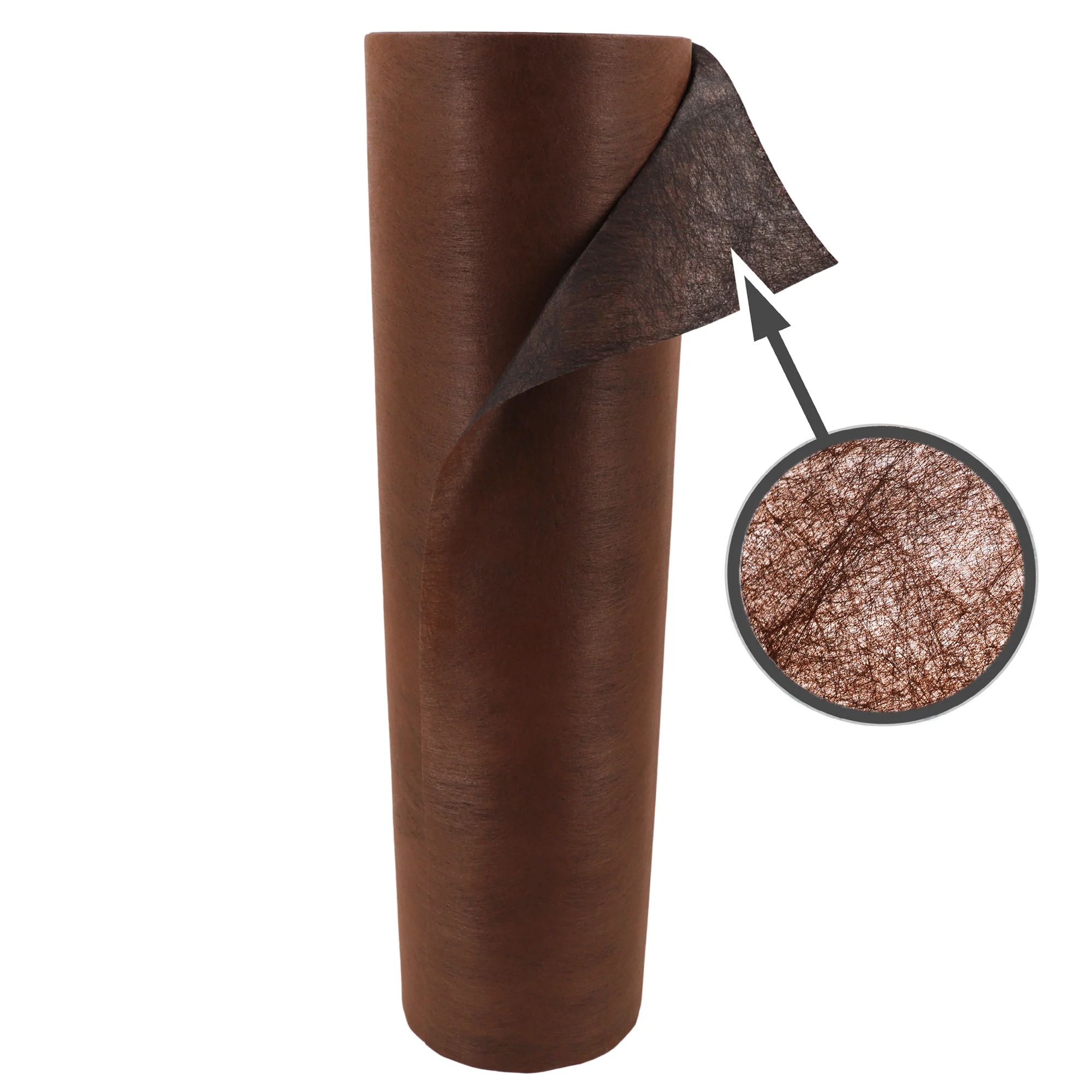 100m X 1m Malla Antihierbas Marrón 125 G/m² – Garantía De 25 Años, Permeable Y Resistente - Image 2