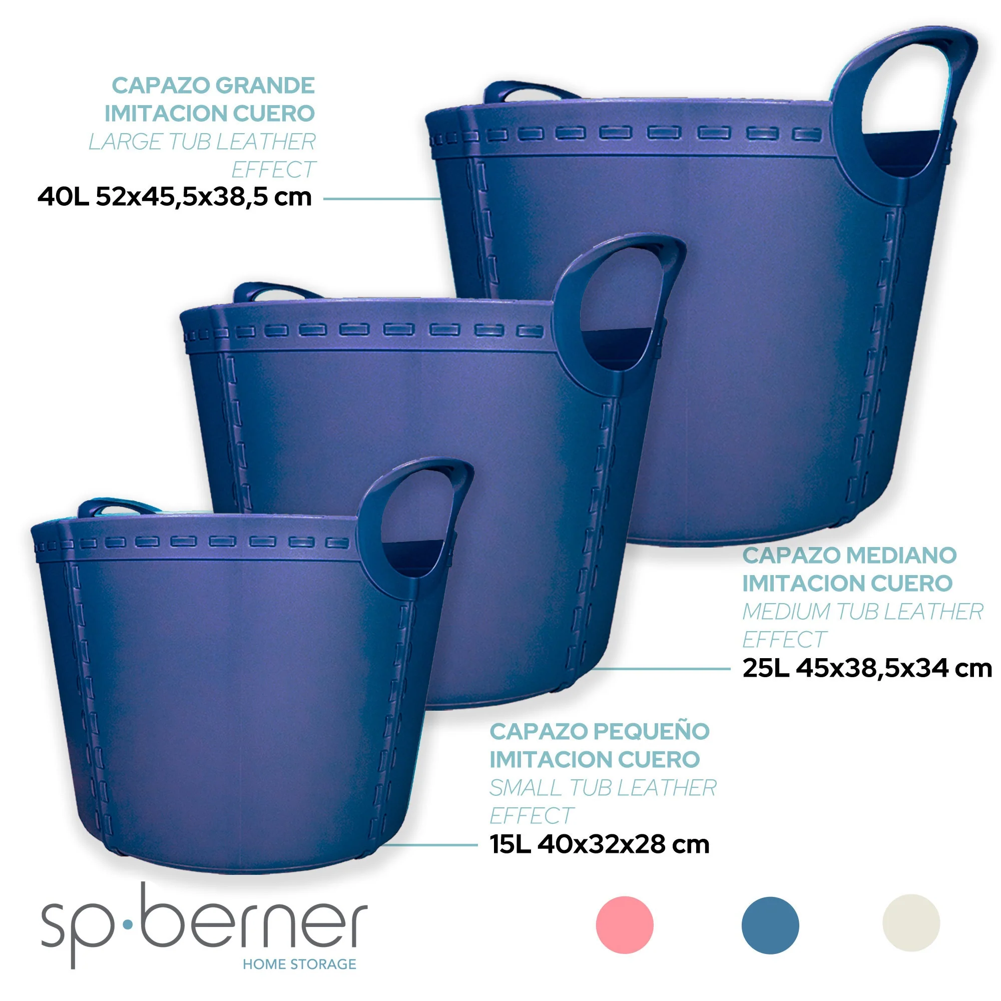 2x Life Story Cesto Craft Medium 25l Light Violet - Image 3