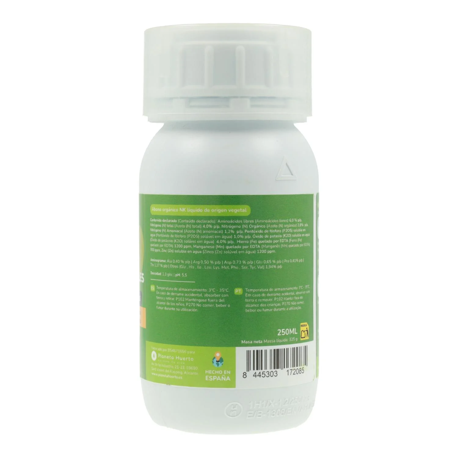 Abono Líquido Huerto y Frutales Planeta Huerto 250 ml - Image 2