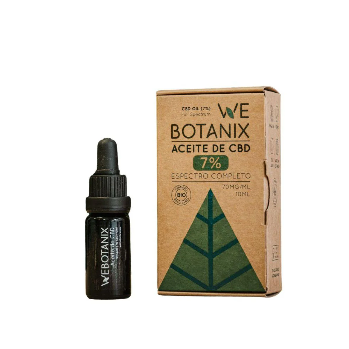Aceite cbd BIO 10 ml WeBotanix 15% - Image 2