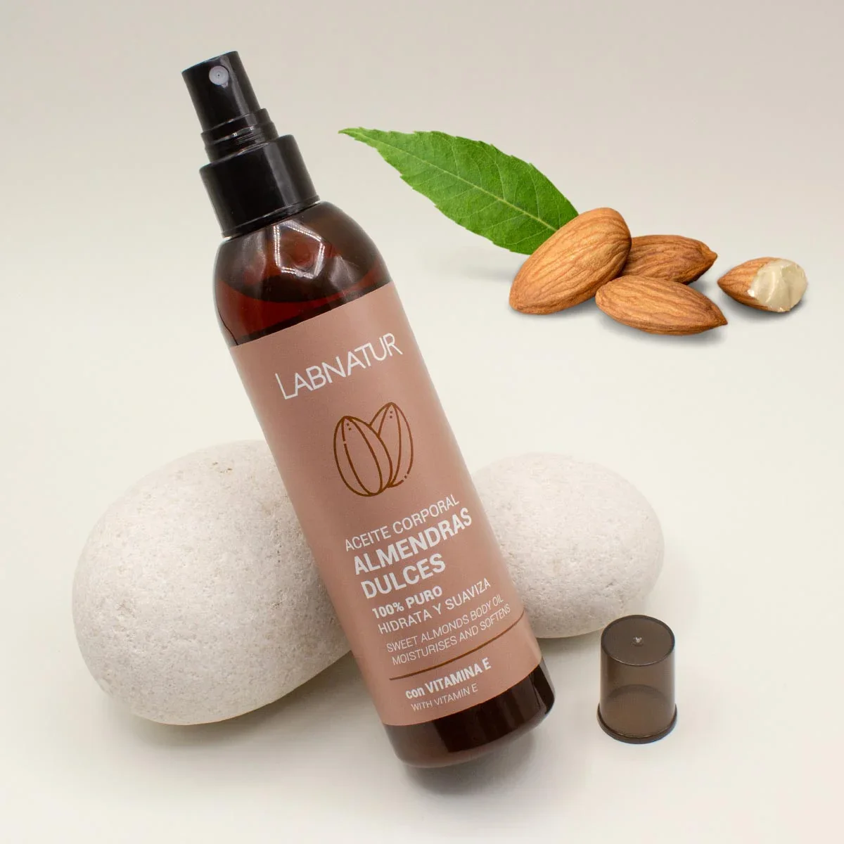 Aceite Corporal De Almendras Dulces Labnatur | Hidratación Y Nutrición De La Piel | Piel Seca Y Sensible | Suavidad Y El - Image 2