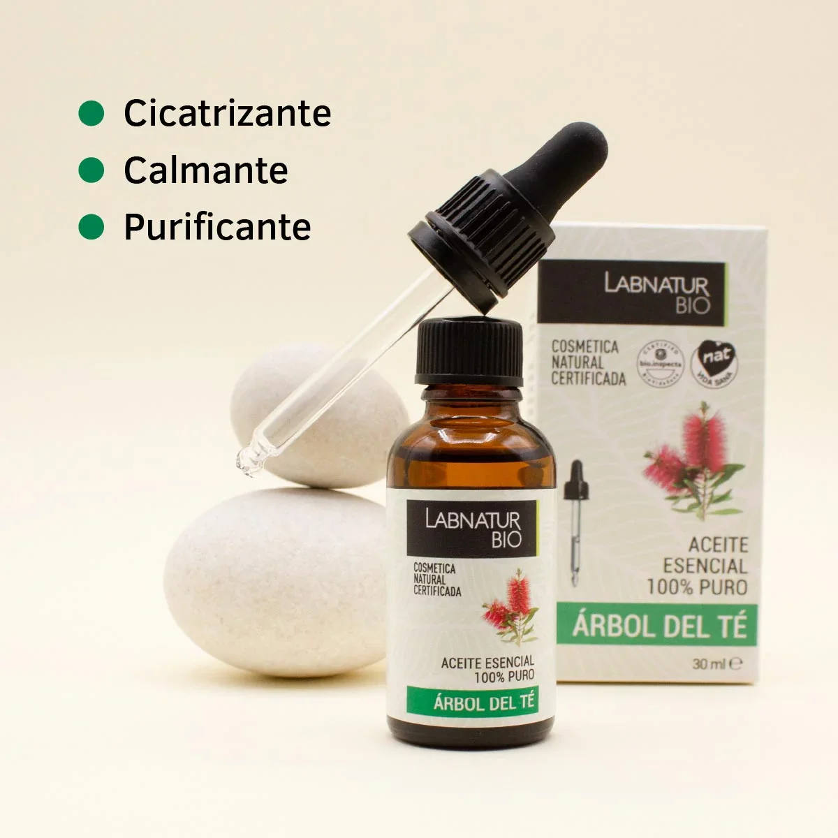 Aceite de Árbol Del Té 100% Puro | Antibacteriano Natural | Purificante Piel y Cuero Cabelludo | Uso Facial y Capilar - Image 4
