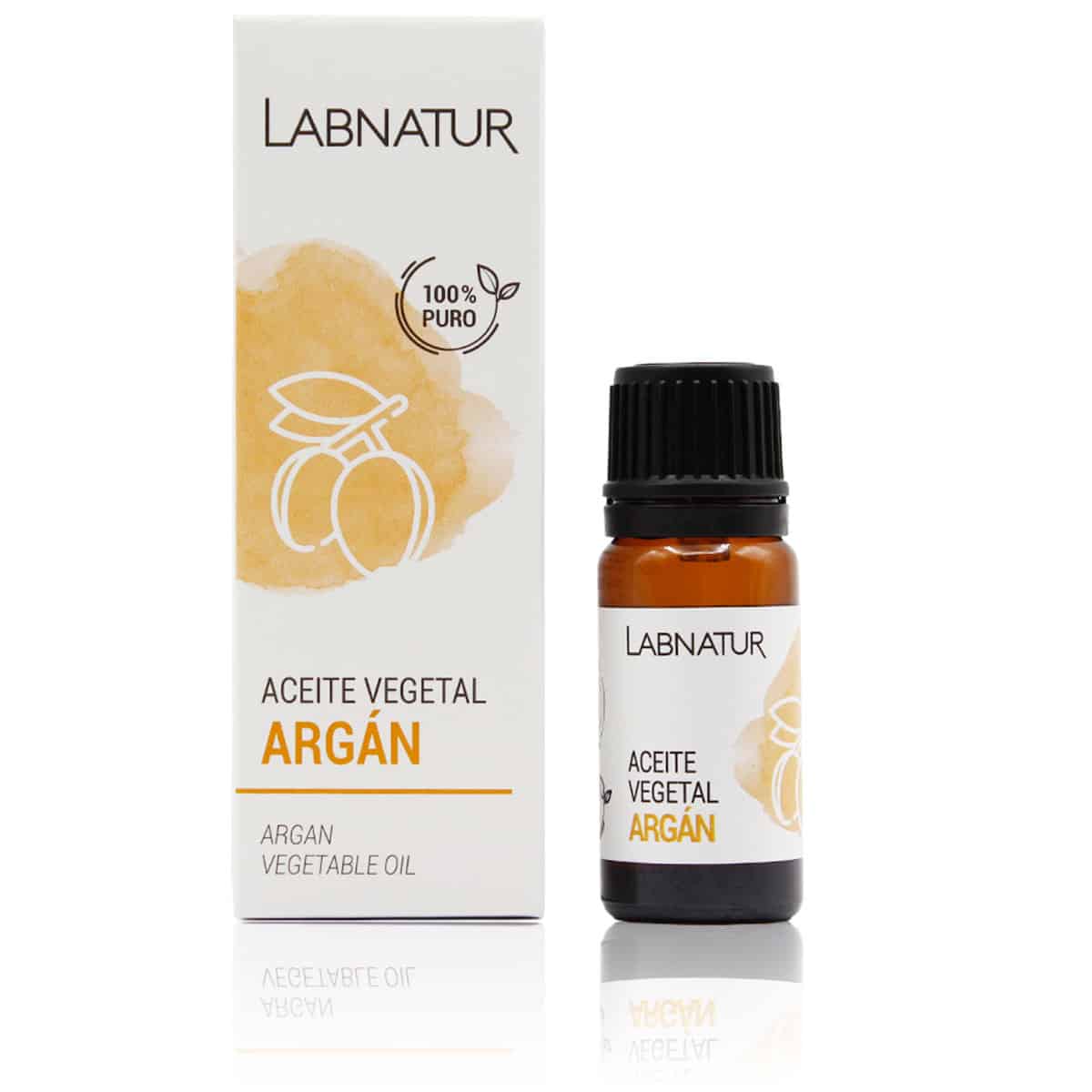 Aceite de Argán Puro 10 ml | Hidratante y Nutritivo | Anti-aging Facial y Capilar | Uso Diario