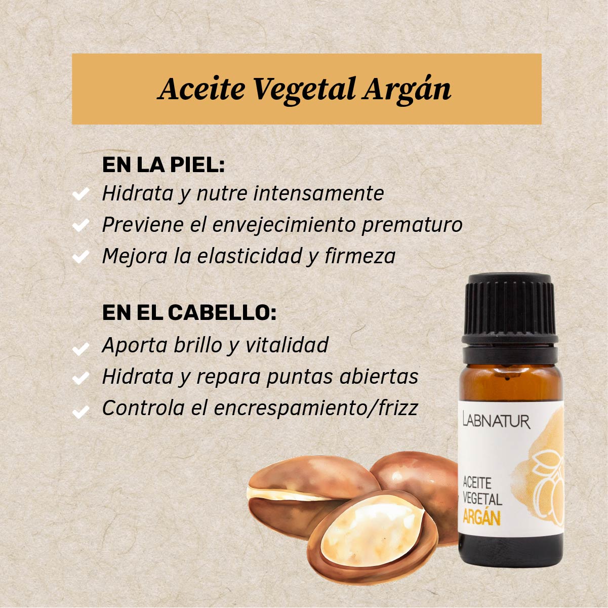 Aceite de Argán Puro 10 ml | Hidratante y Nutritivo | Anti-aging Facial y Capilar | Uso Diario - Image 2