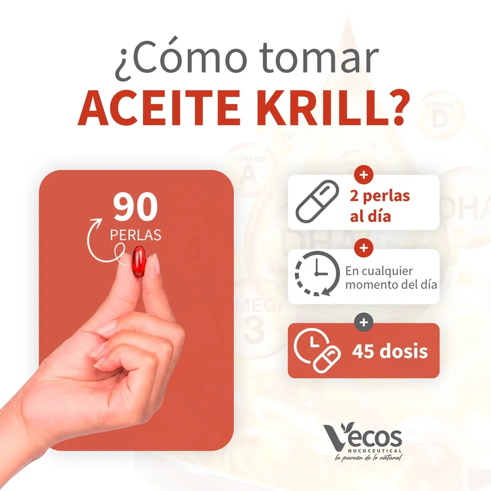 Aceite de krill Vecos 90 perlas - Image 4