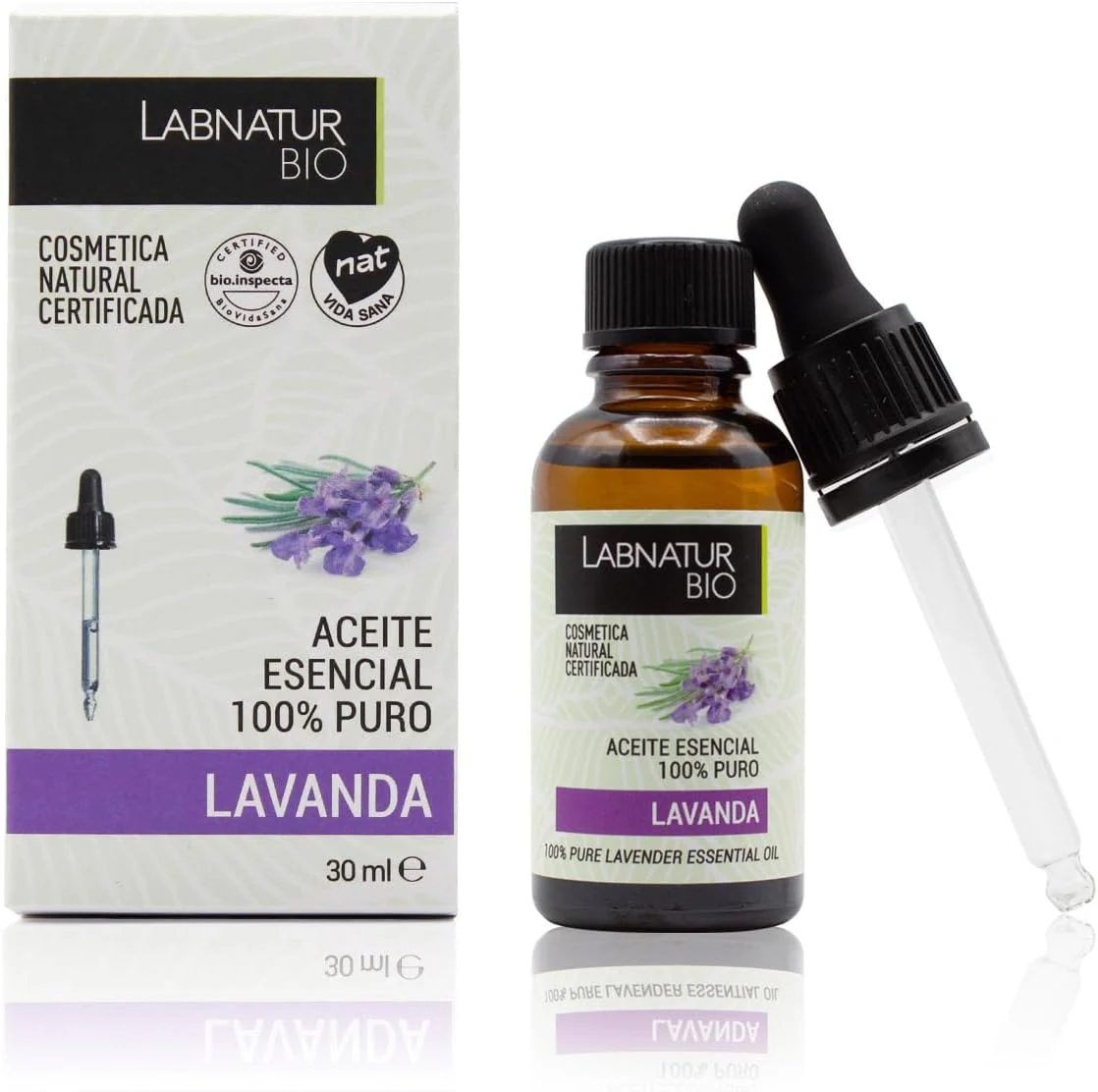 Aceite de Lavanda 100% Puro | Calmante y Relajante Natural | Equilibrante Piel y Cabello | Aromaterapia y Cuidado Facial - Image 3