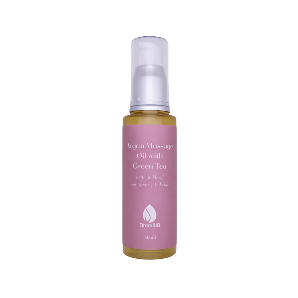 Aceite De Masaje De Argán Con Té Verde