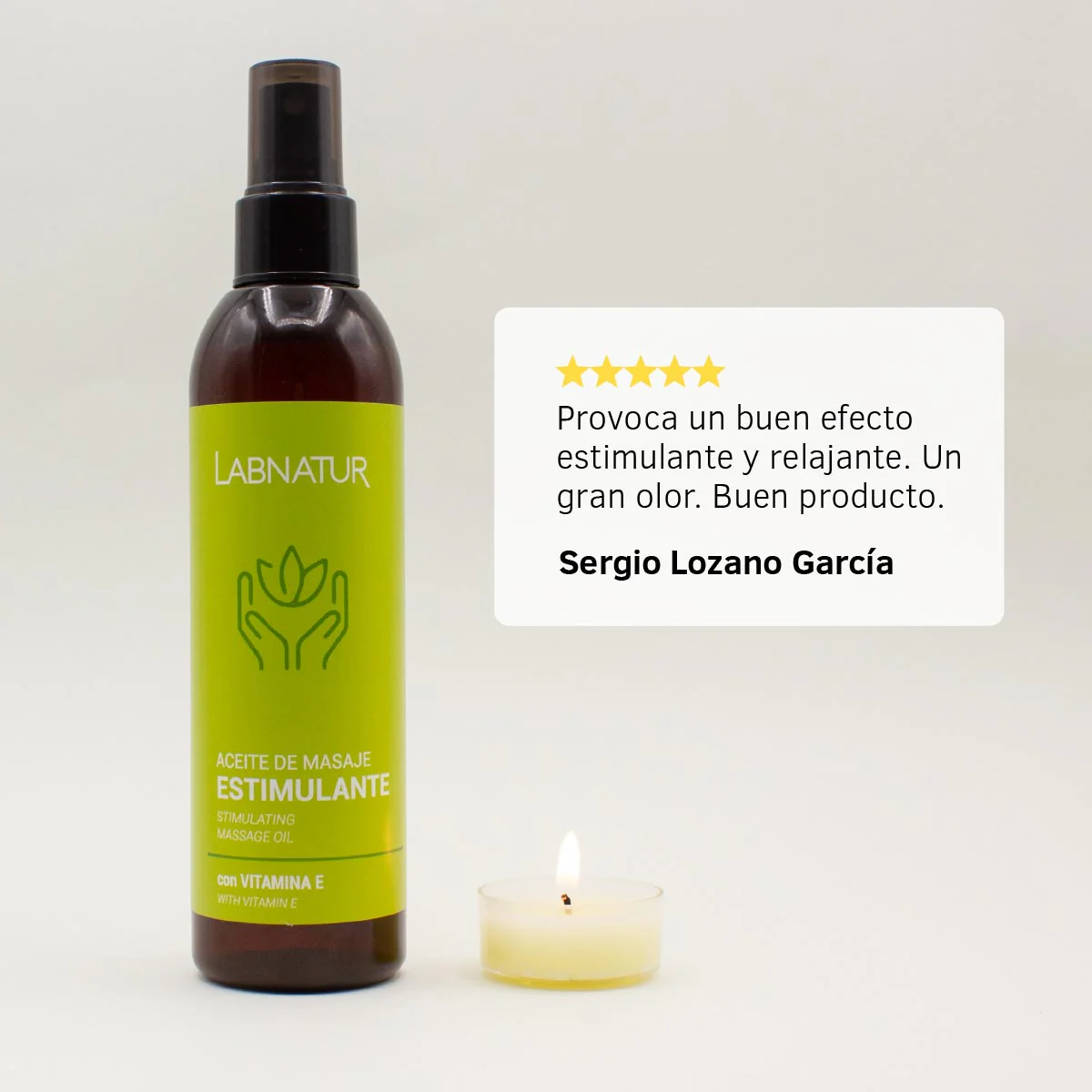 Aceite de Masaje Estimulante 200 ml | Tonificante y Energizante | Hidratante Corporal | Bienestar - Image 2