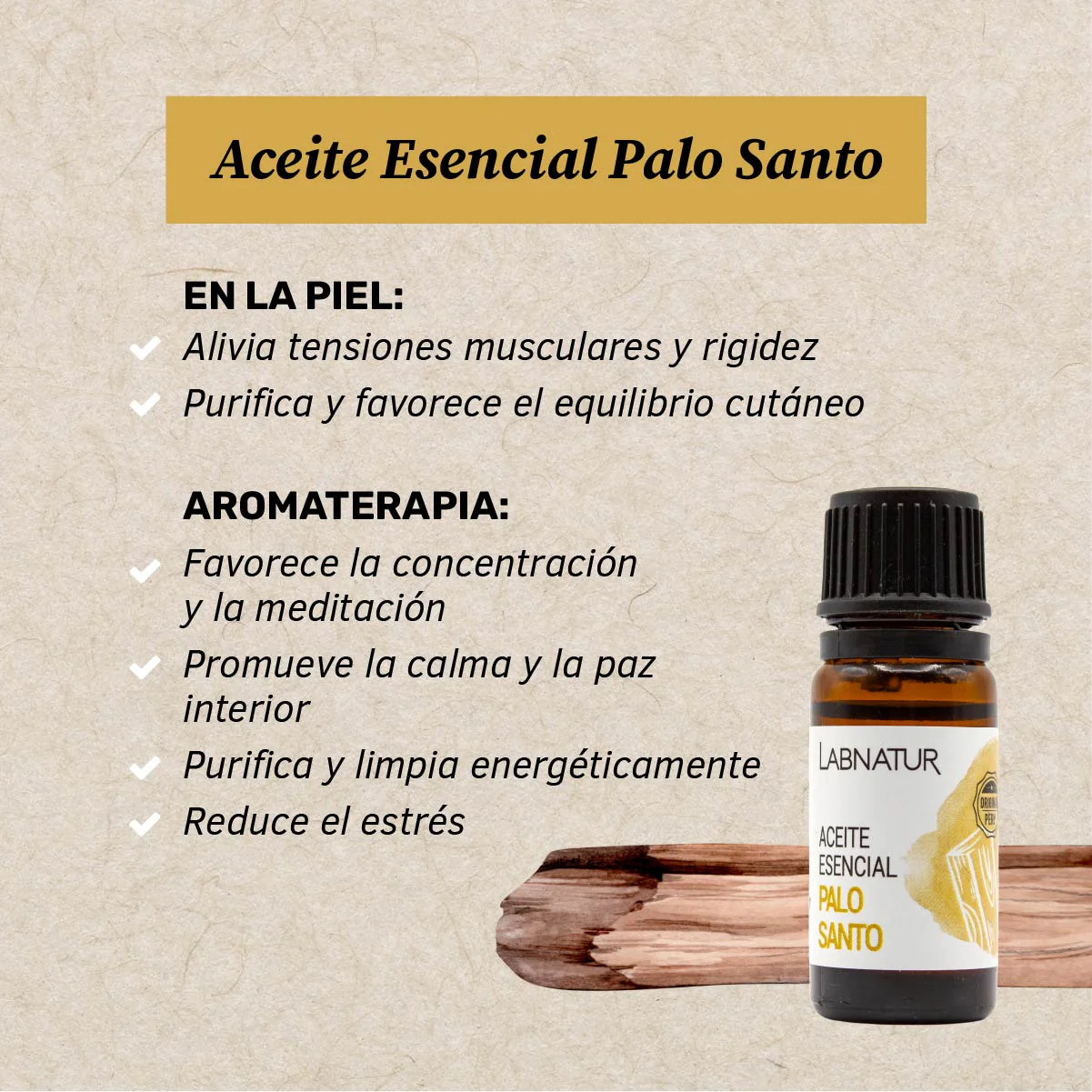 Aceite de Palo Santo 10 ml | Relajante y Aromático | Aromaterapia y Bienestar | Fragancia Amaderada - Image 2