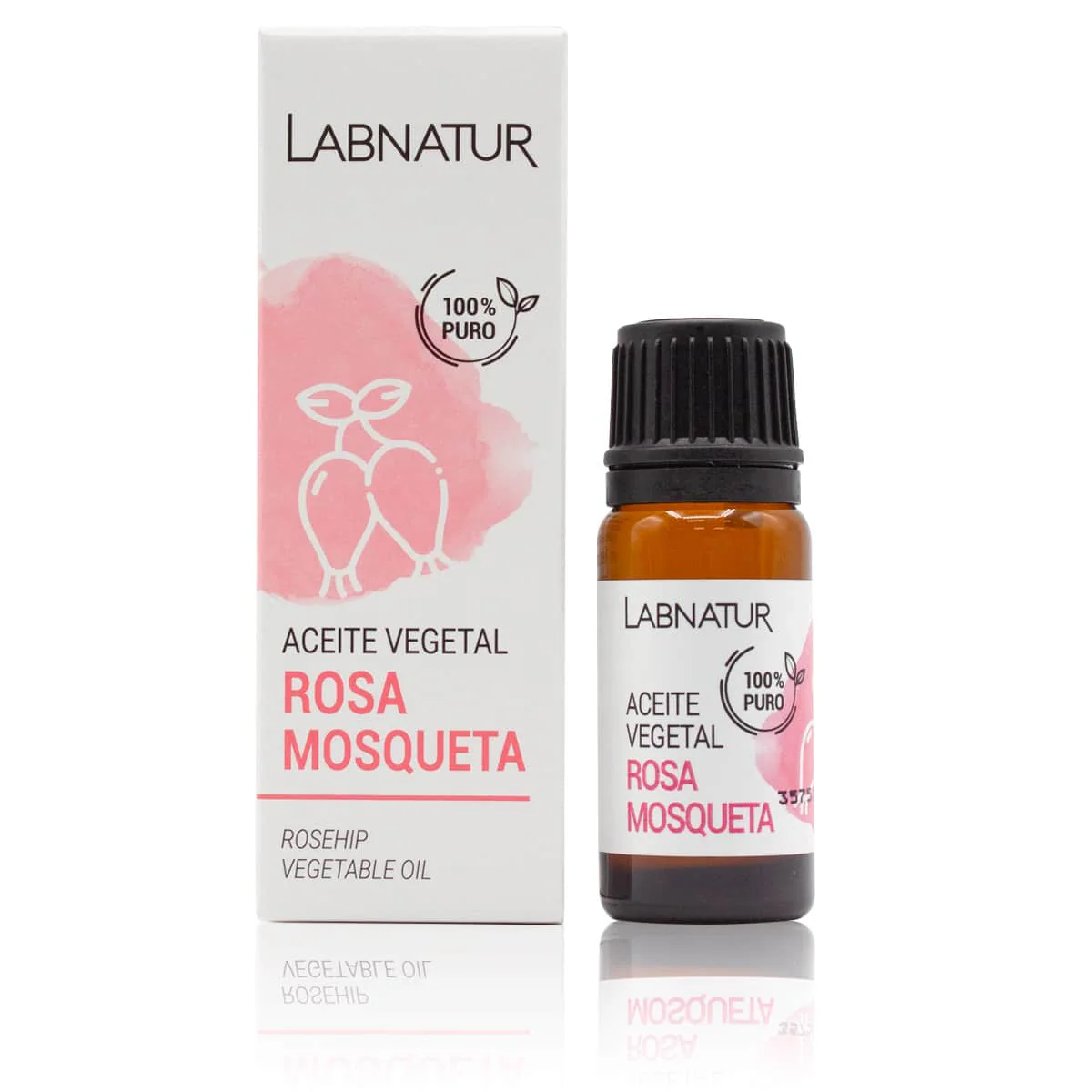 Aceite de Rosa Mosqueta Puro 10 ml | Regenerador y Anti-aging | Hidratante Facial y Corporal