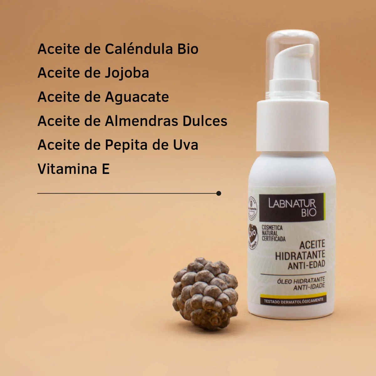 Aceite Hidratante Bio 50 Ml | Nutre Y Suaviza La Piel | Hidratación Profunda | Uso Facial Y Corporal - Image 3