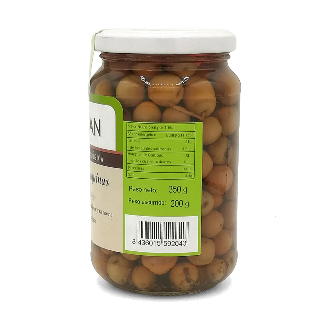 Aceitunas Arbequinas Eco Bionsan 200gr - Image 2