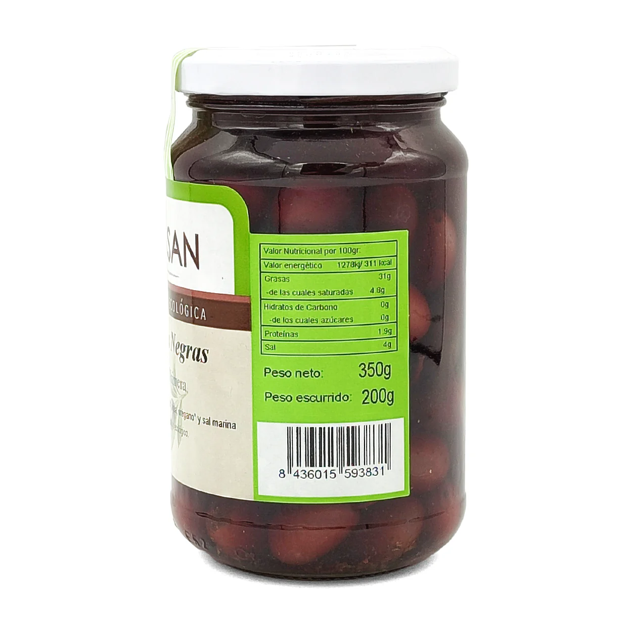 Aceitunas Negras Eco Bionsan 200gr - Image 3