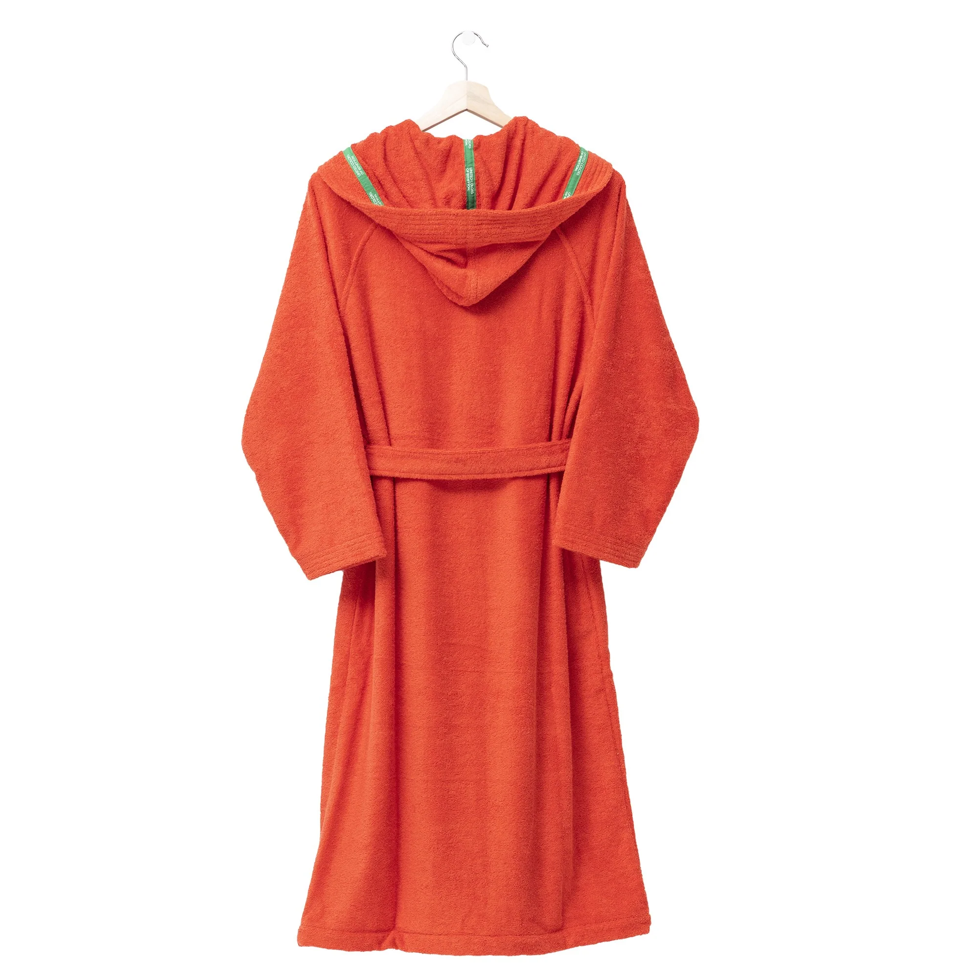 Albornoz Con Capucha L/xl 360gsm 100% Algodón Naranja Rainbow - Image 4