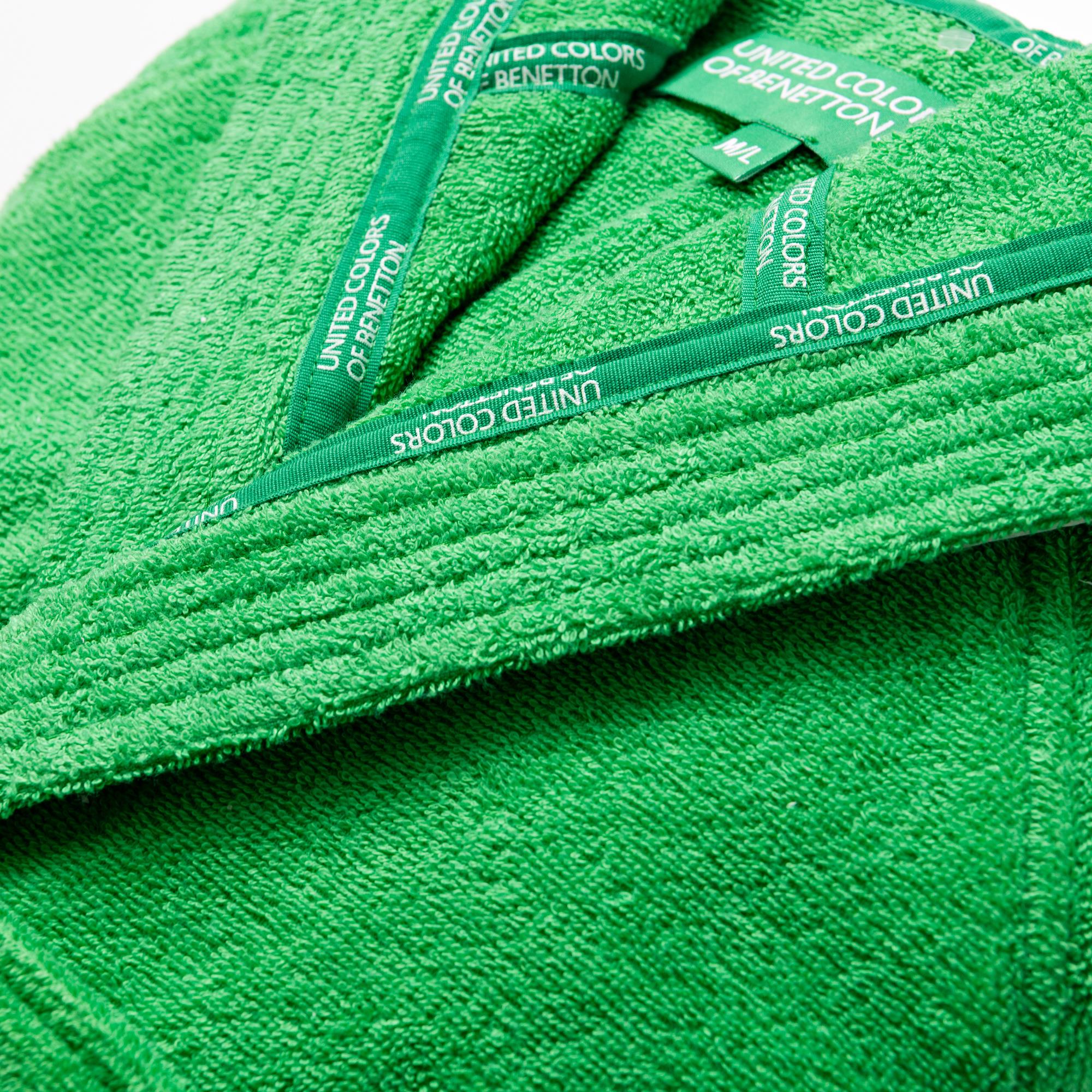 Albornoz Con Capucha L/xl 360gsm 100% Algodón Verde Rainbow - Image 5