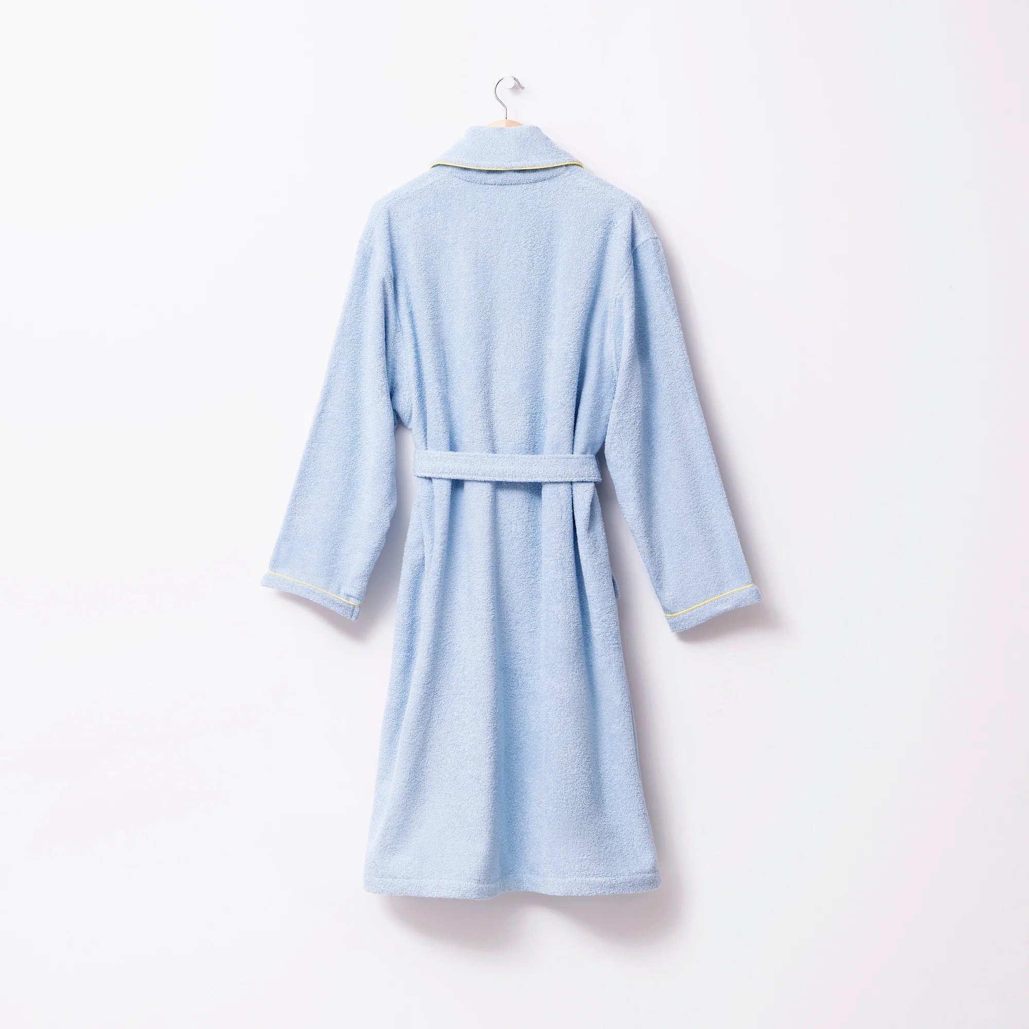 Albornoz L/xl 380gsm 100%algodon Azul Con Cereza Amarilla Benetton Fruits Be - Image 6