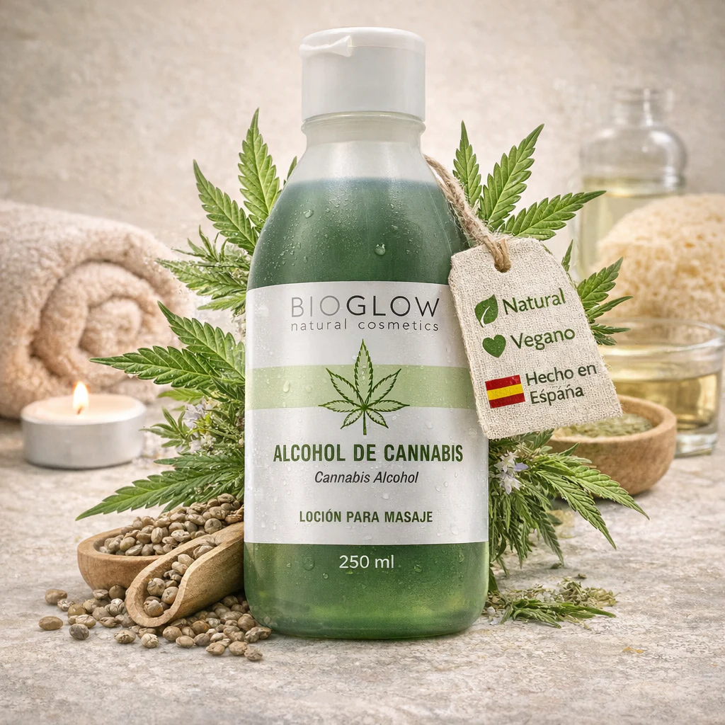 Alcohol de Cannabis Natural 250 ml | Tónico Corporal Calmante | Relajante Muscular, Activa Circulación, Piernas Cansadas - Image 5