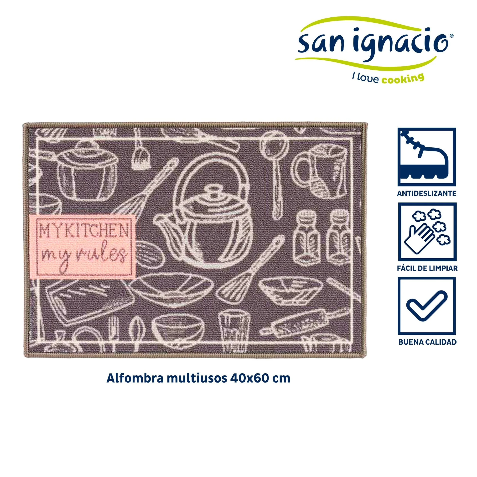 Alfombra My Kitchen Kinvara 40x60cm – Perfecta Para Cocinas Modernas - Image 2