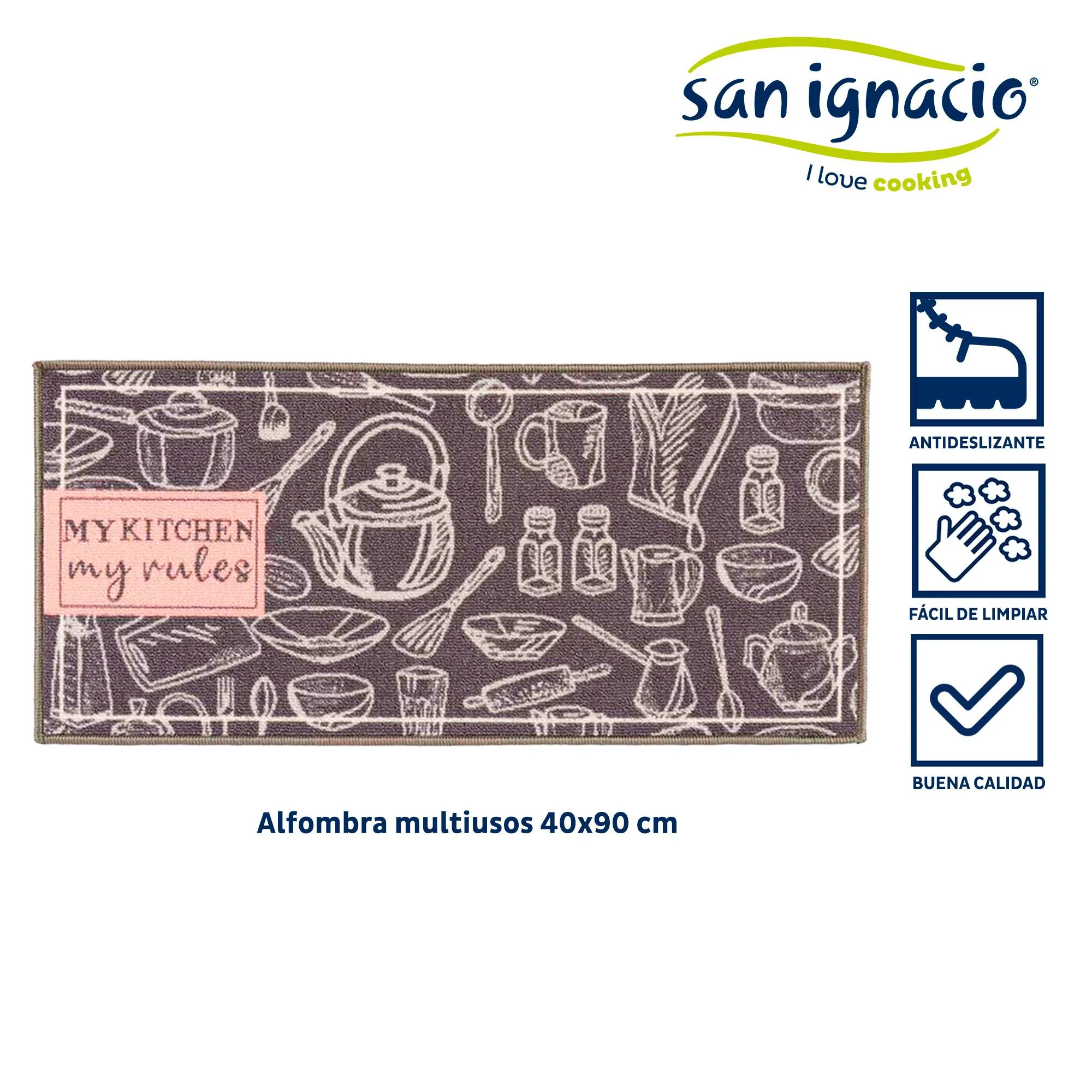 Alfombra My Kitchen Kinvara 40x90cm – Diseño Ideal Para Tu Cocina - Image 2