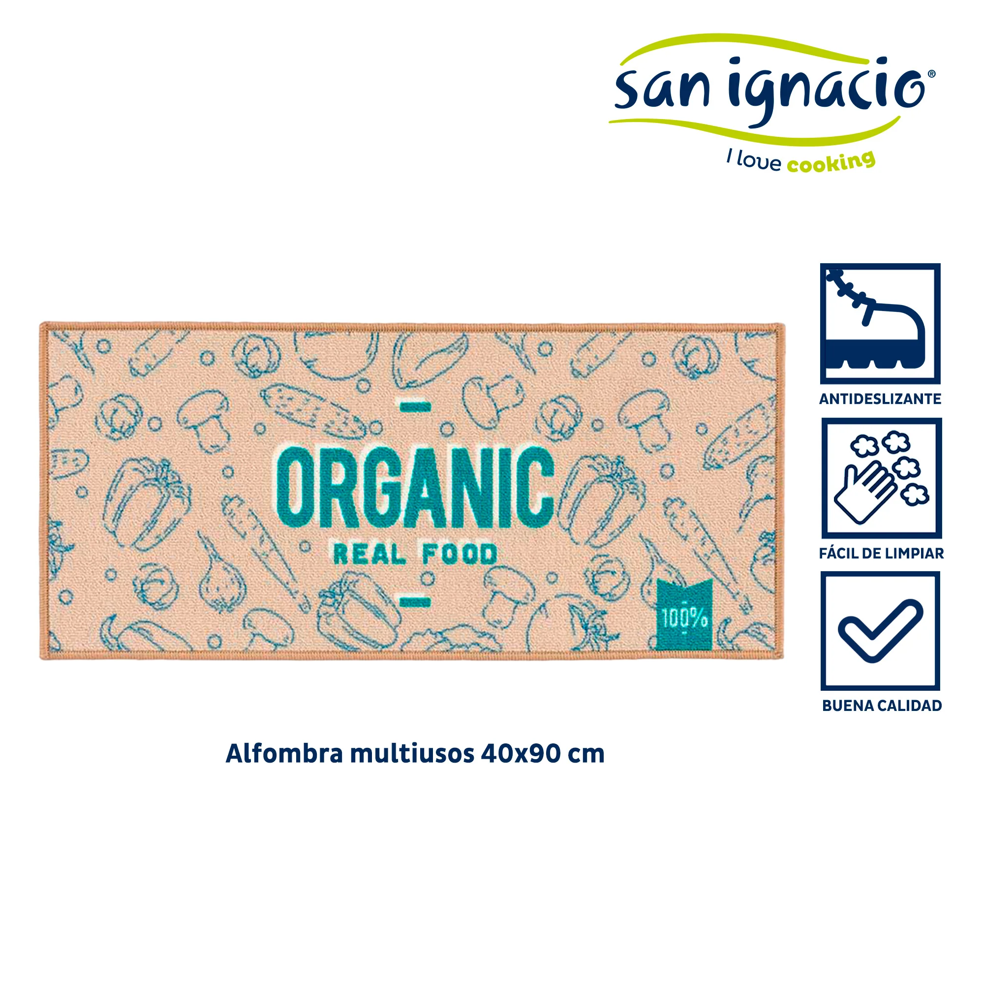 Alfombra Organic Kinvara 40x90cm – Versatilidad Y Estilo Para Tu Espacio - Image 2