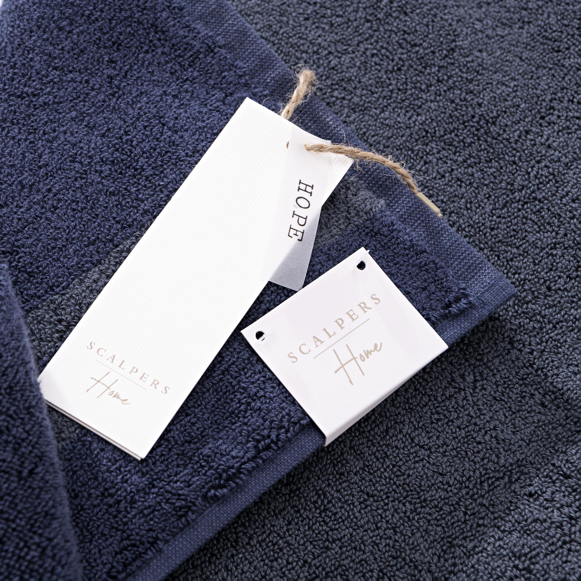 Alfombrilla De Baño 50x80cm En Algodón Azul Navy Con Rayas Scalpers Home - Image 6