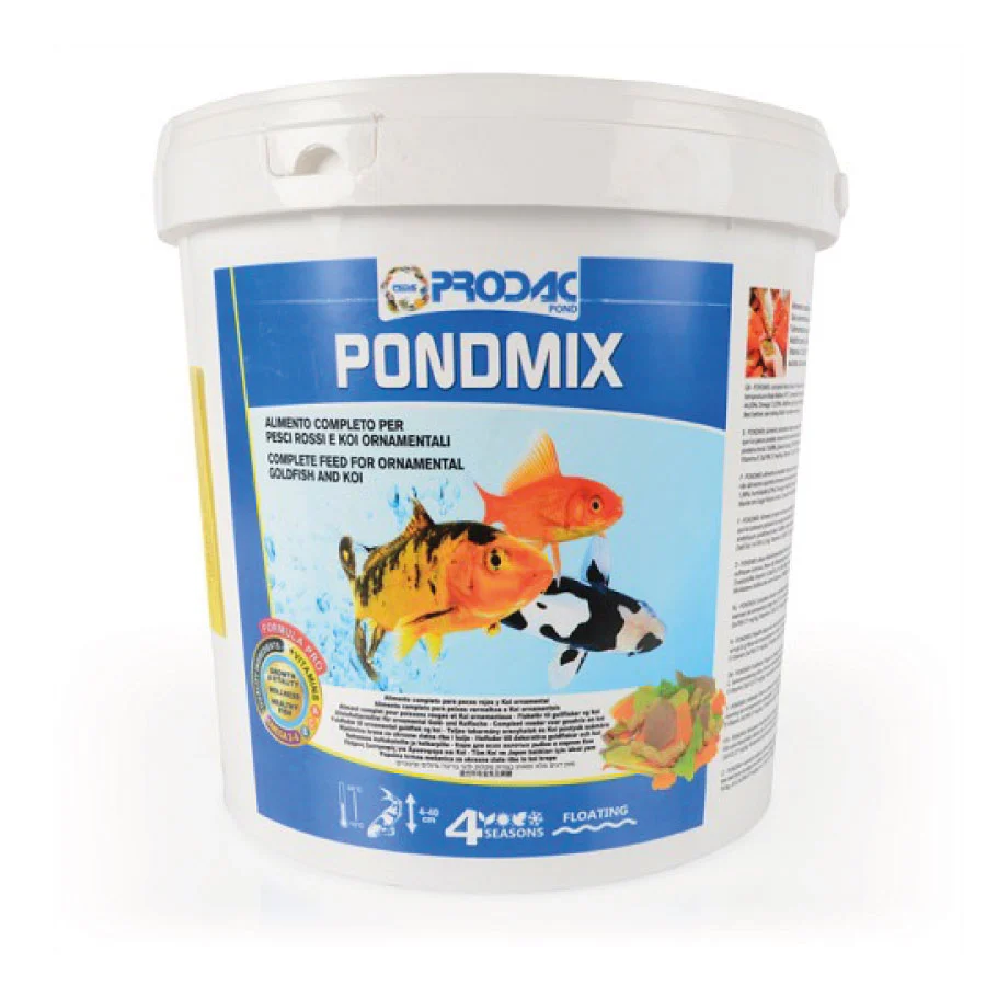 Alimento Para Peces Rojos De Estanque En Escamas Y Sticks Pondmix 1 Kg