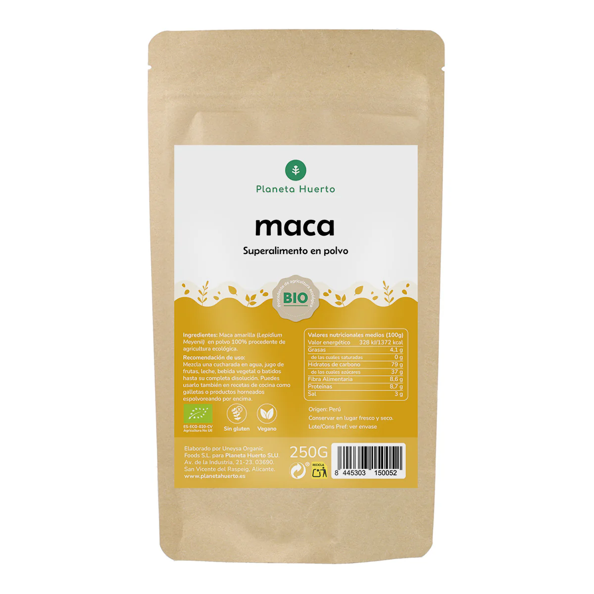 Almidón de Tapioca ECO Planeta Huerto 400 g - Image 2