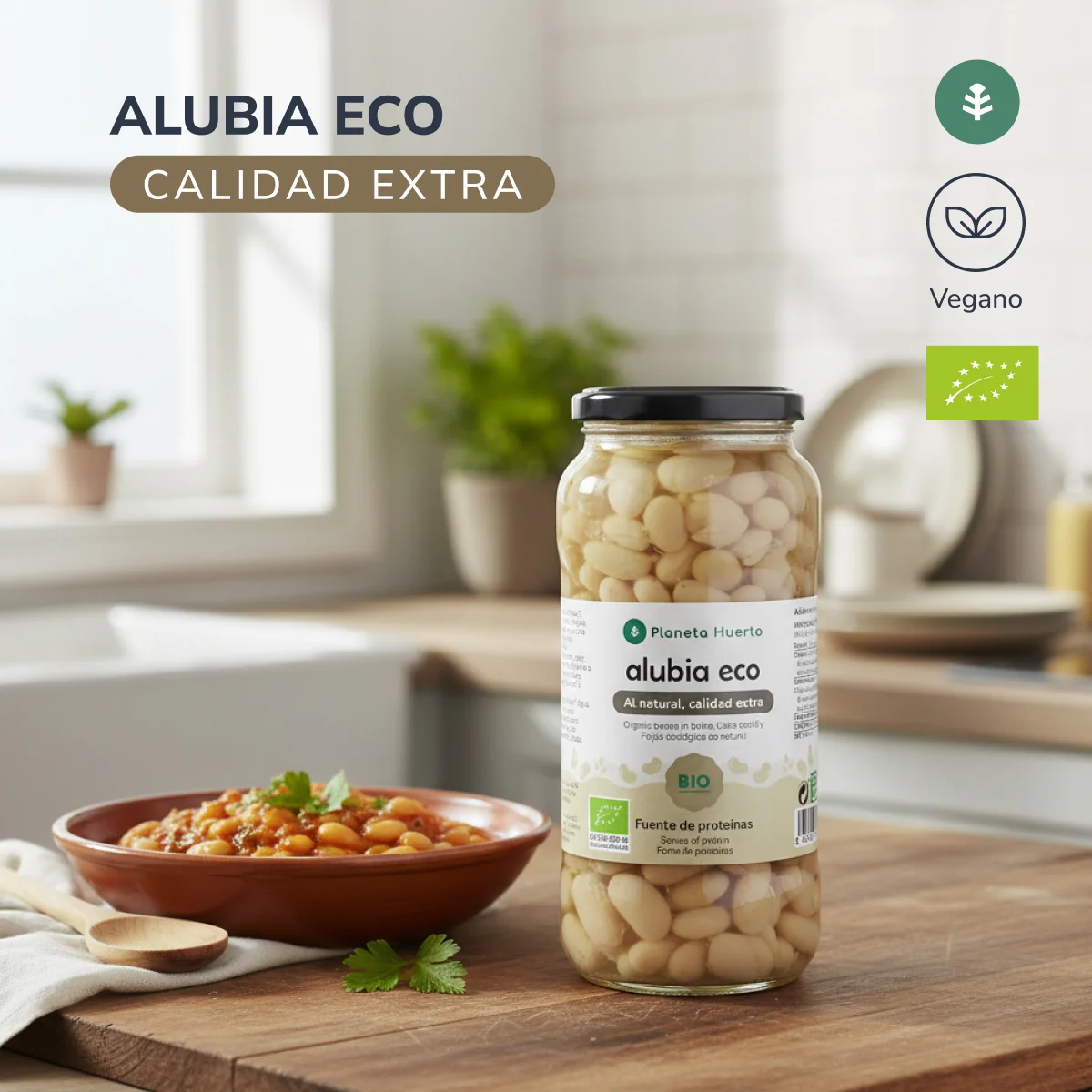 Alubia Cocida ECO Planeta Huerto 580 ml - Image 4