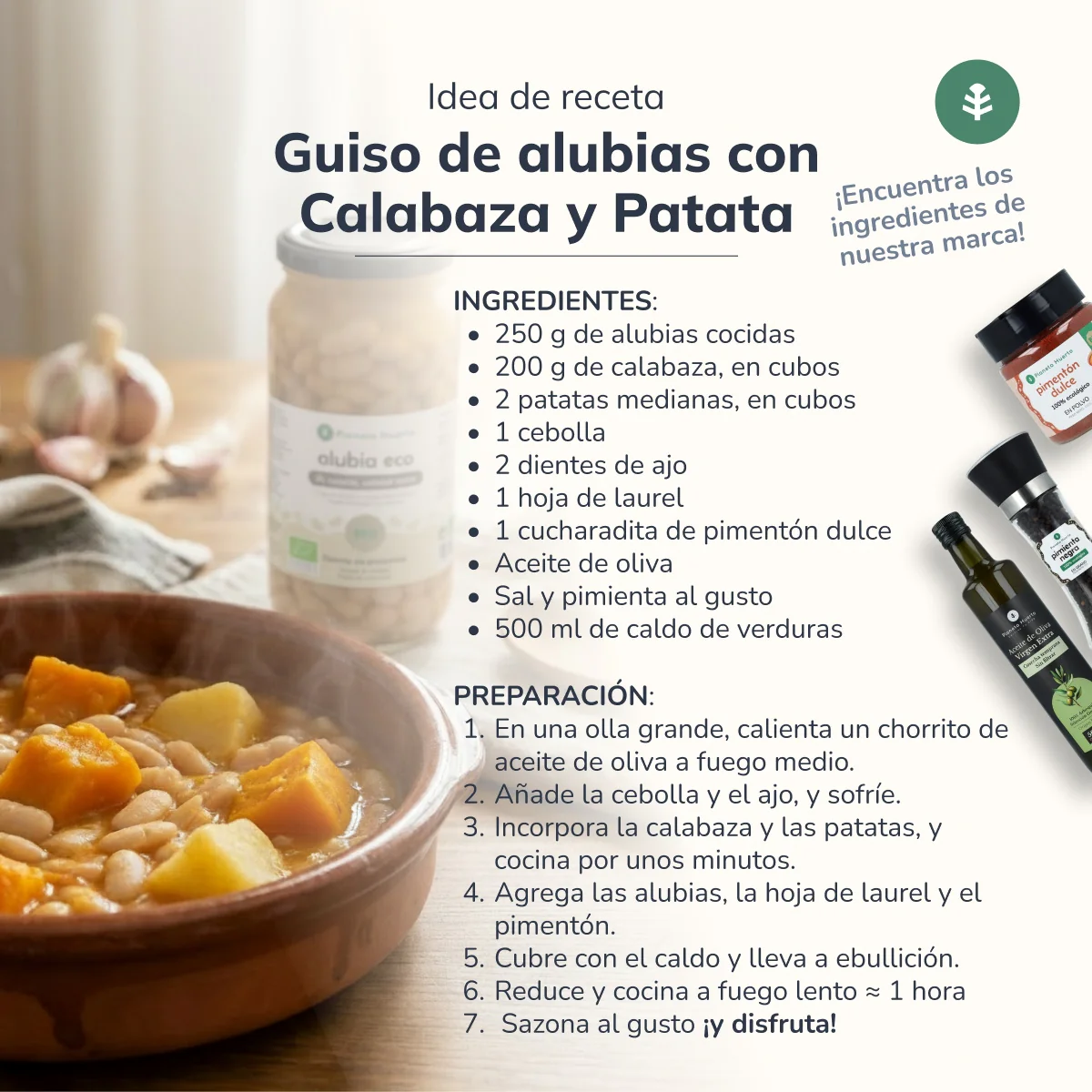 Alubia Cocida ECO Planeta Huerto 580 ml - Image 6