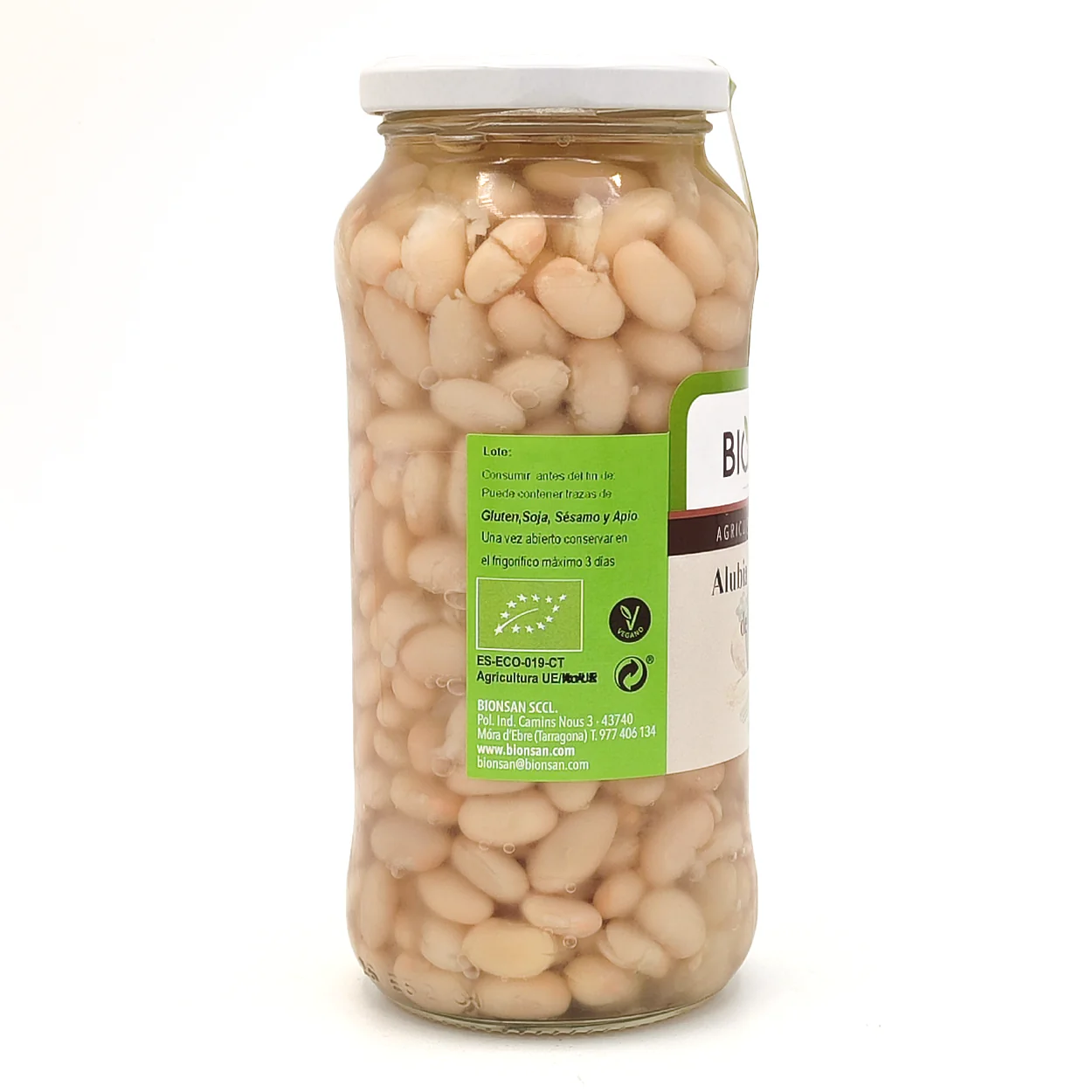 Alubias Blancas Cocidas Eco Bionsan 400gr - Image 3