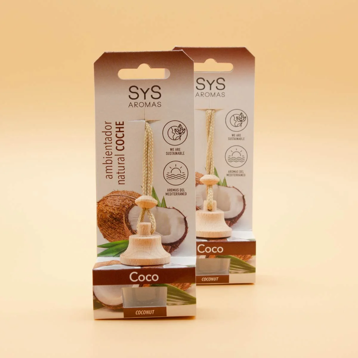 Ambientador Coche Coco SYS Aromas Style 7 ml | Aroma Tropical Dulce | Frescor Duradero | Ambiente Relajante - Image 4