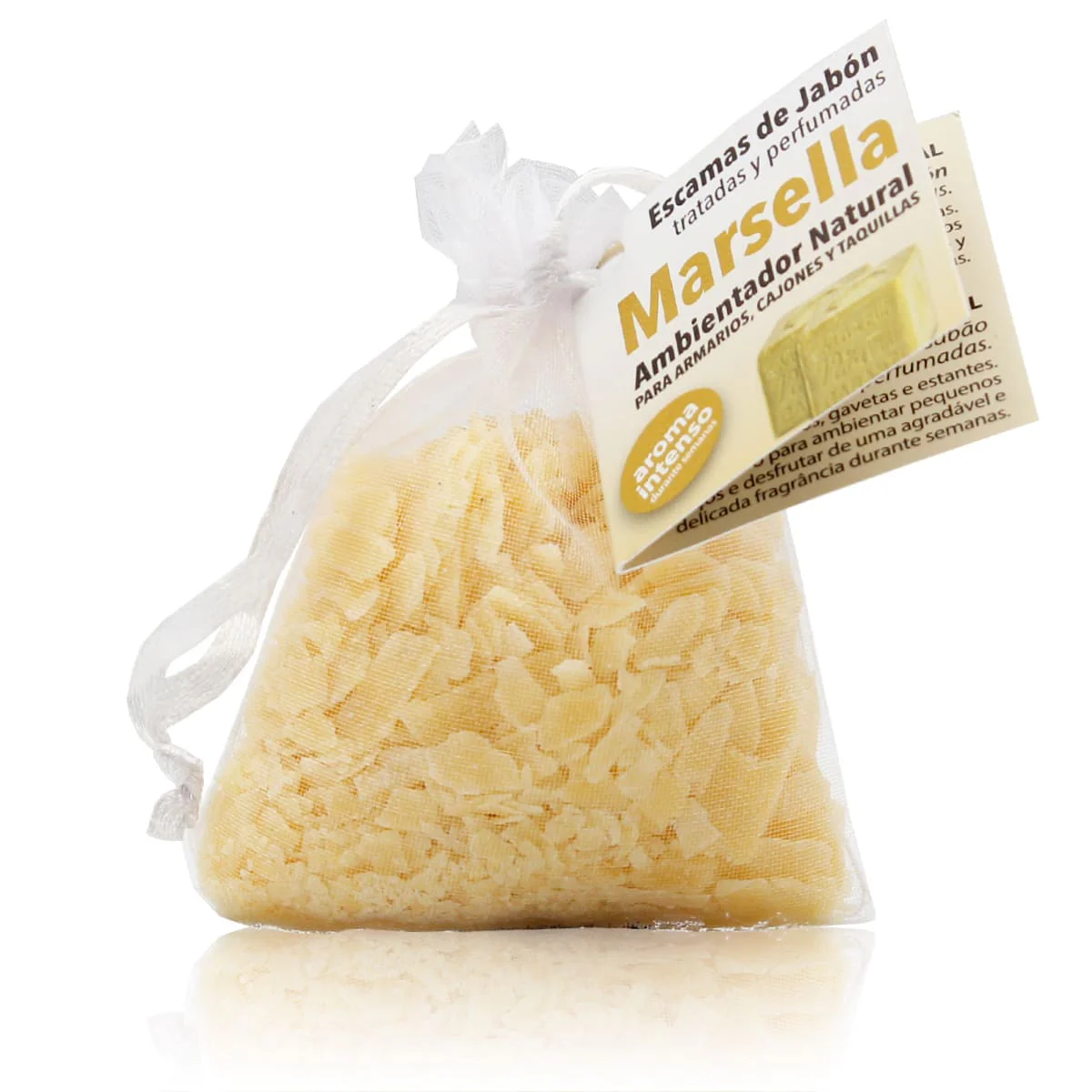 Ambientador Escamas De Jabón Marsella | Aroma Limpio Y Fresco | Fragancia Clásica Para Armarios Y Cajones