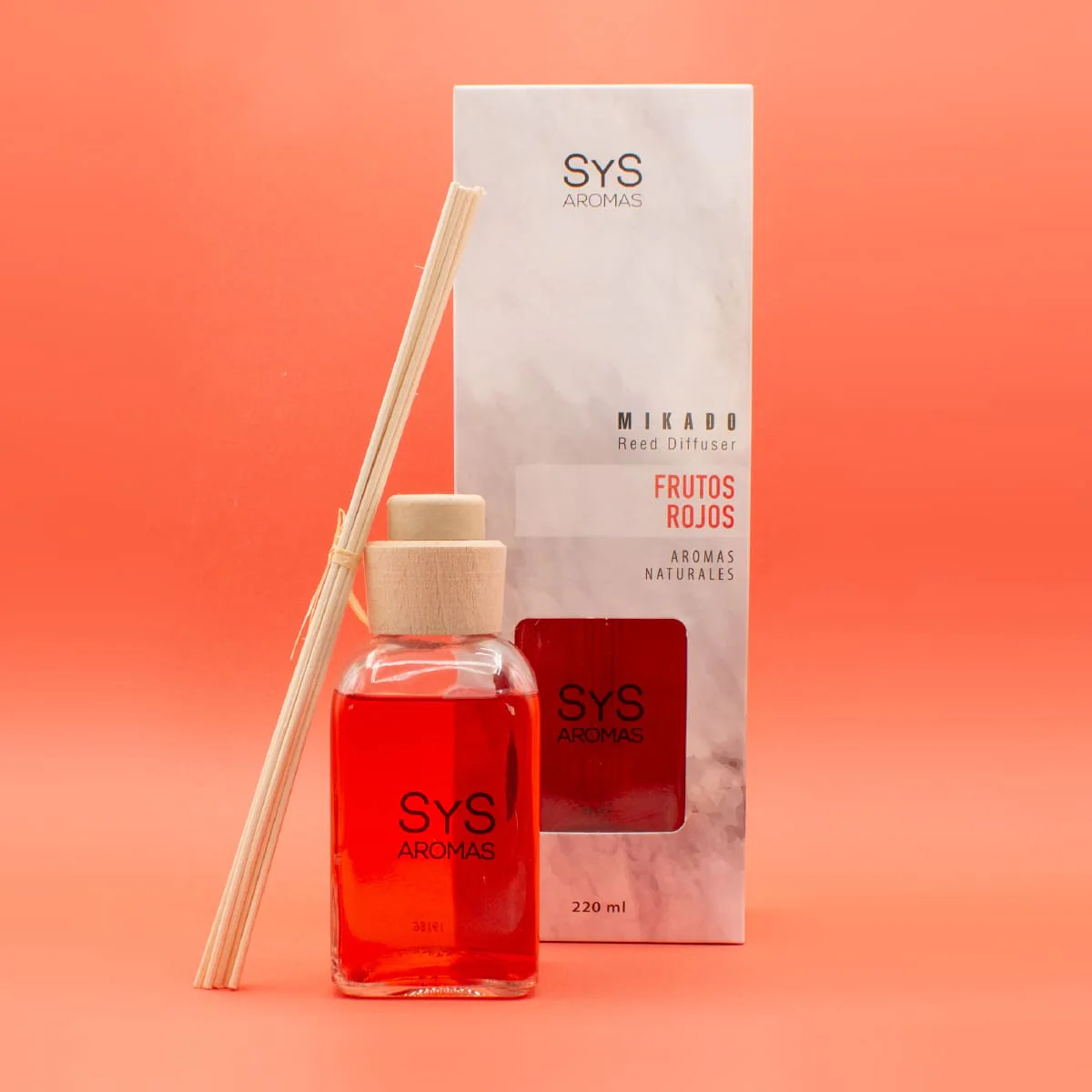 Ambientador Mikado Frutos Rojos 220 ml | Aroma Dulce y Afrutado | Fragancia Intensa | Ambiente Acogedor - Image 3