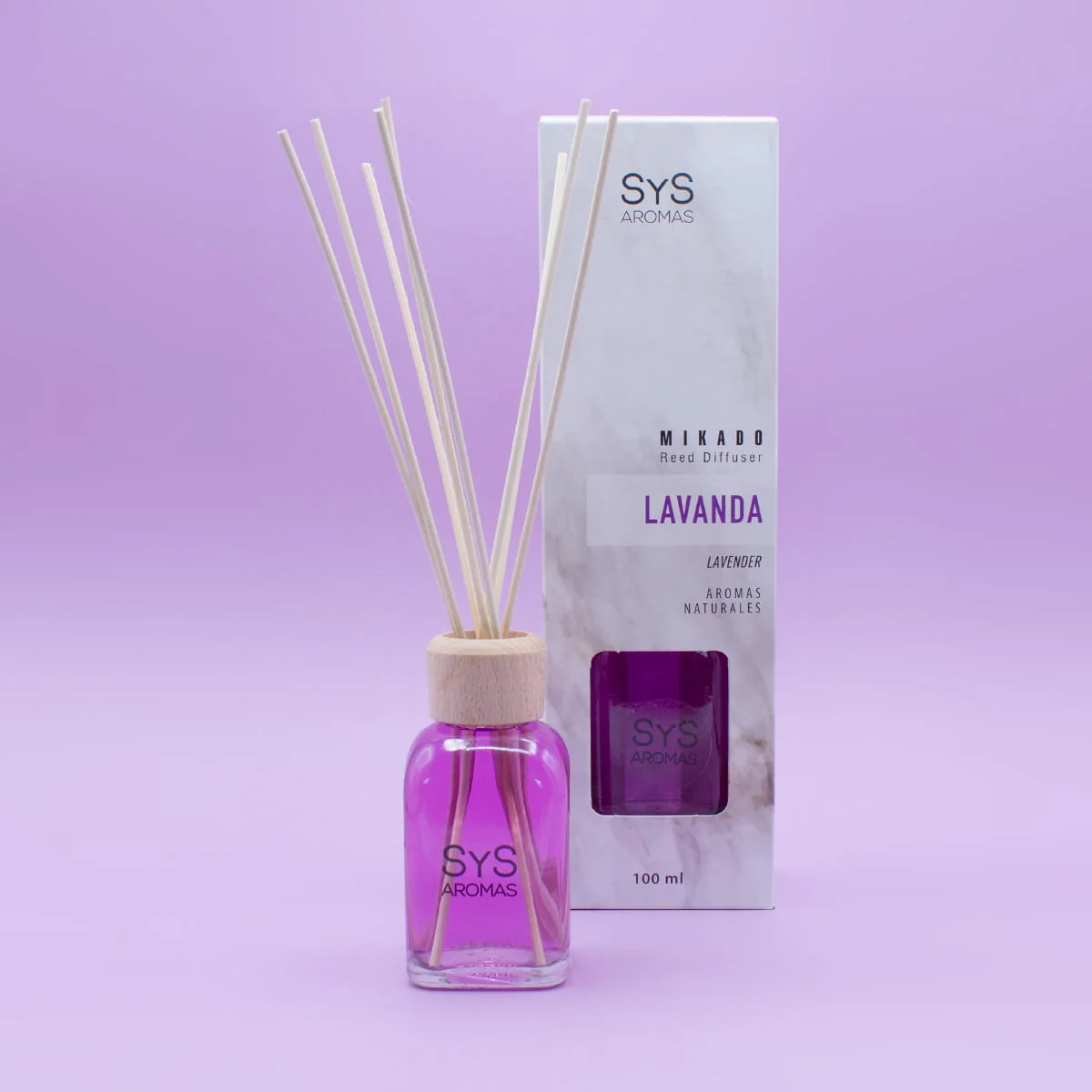 Ambientador Mikado Lavanda 100 ml | Difusor de Varillas | Fragancia Relajante y Decorativa | Hogar - Image 3