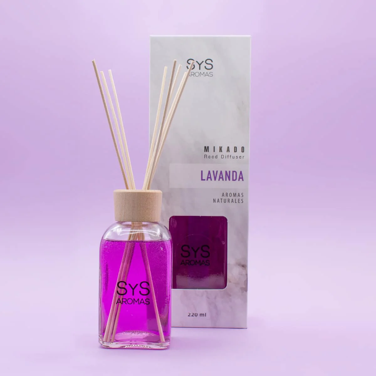 Ambientador Mikado Lavanda 220 ml | Aroma Floral Relajante | Efecto Calmante | Fragancia Duradera - Image 2