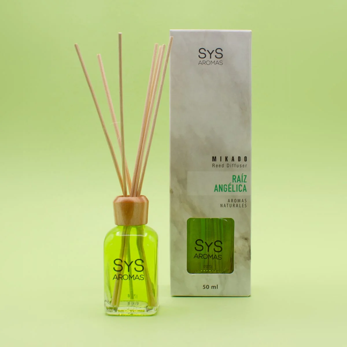 Ambientador Mikado Raíz de Angélica 50 ml | Aroma Herbal y Elegante | Efecto Relajante | Fragancia Duradera - Image 3