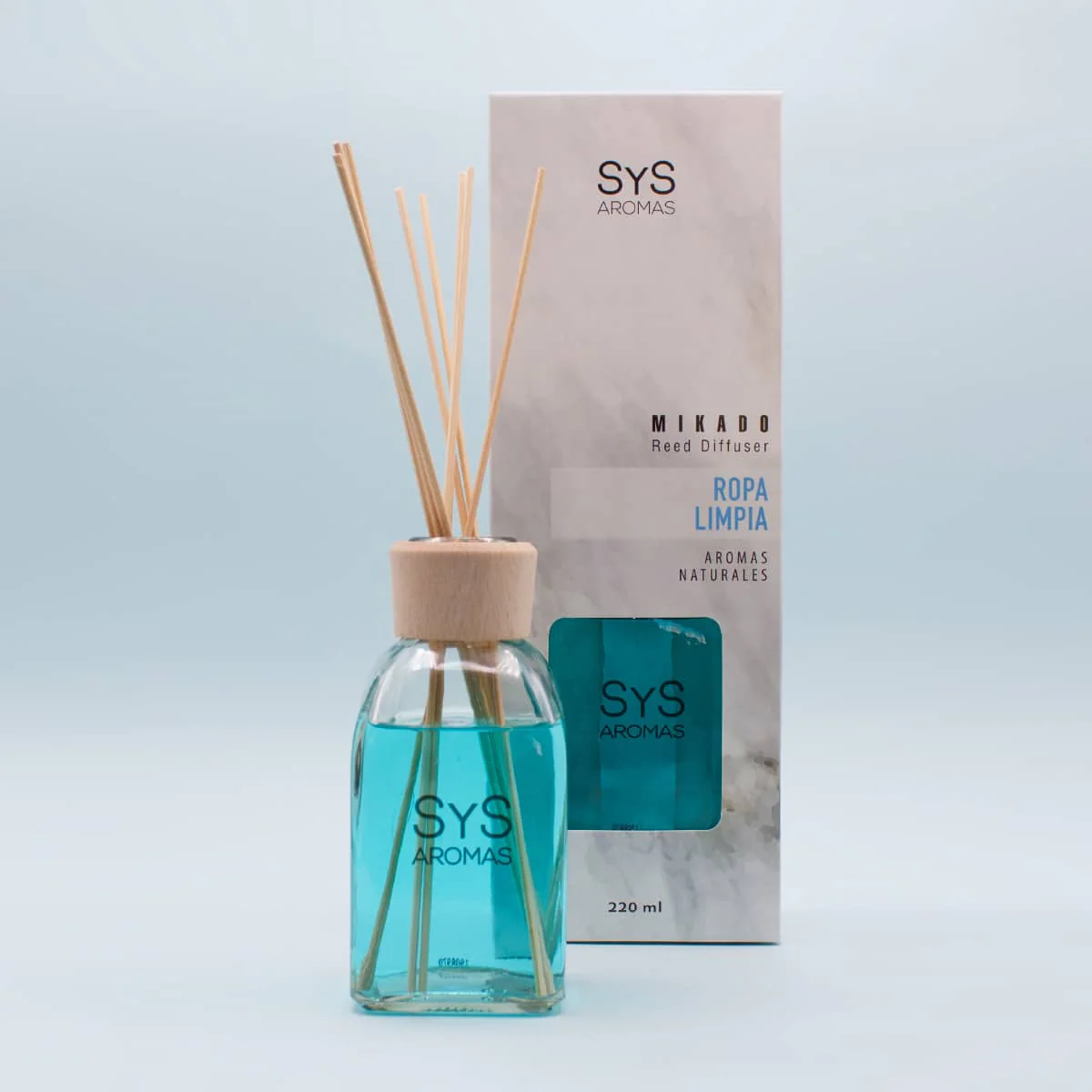 Ambientador Mikado Ropa Limpia 220 ml | Aroma Fresco y Algodón | Sensación de Limpieza | Fragancia Duradera - Image 2