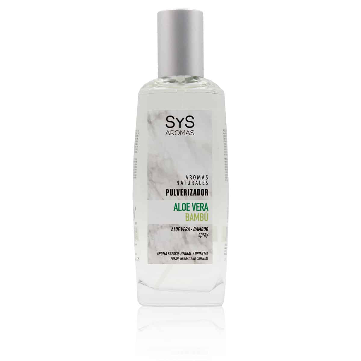 Ambientador Pulverizador Aloe Vera y Bambú 100 ml | Aroma Fresco Natural | Perfume Hogar | Sensación Equilibrante