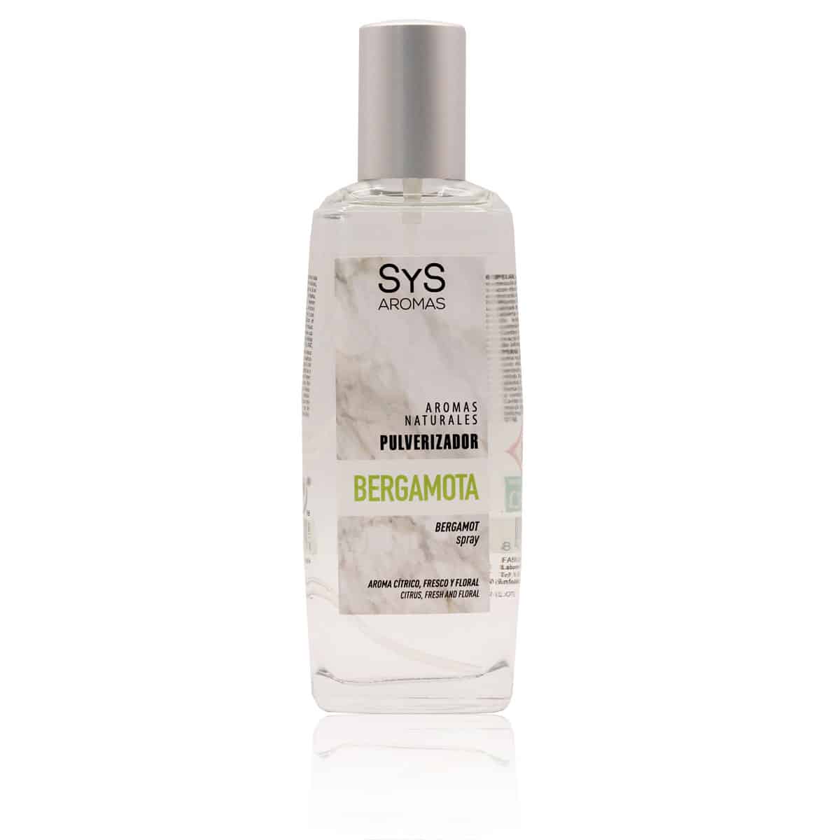 Ambientador Pulverizador Bergamota 100 ml | Aroma Cítrico Fresco | Perfume Hogar | Sensación Energizante