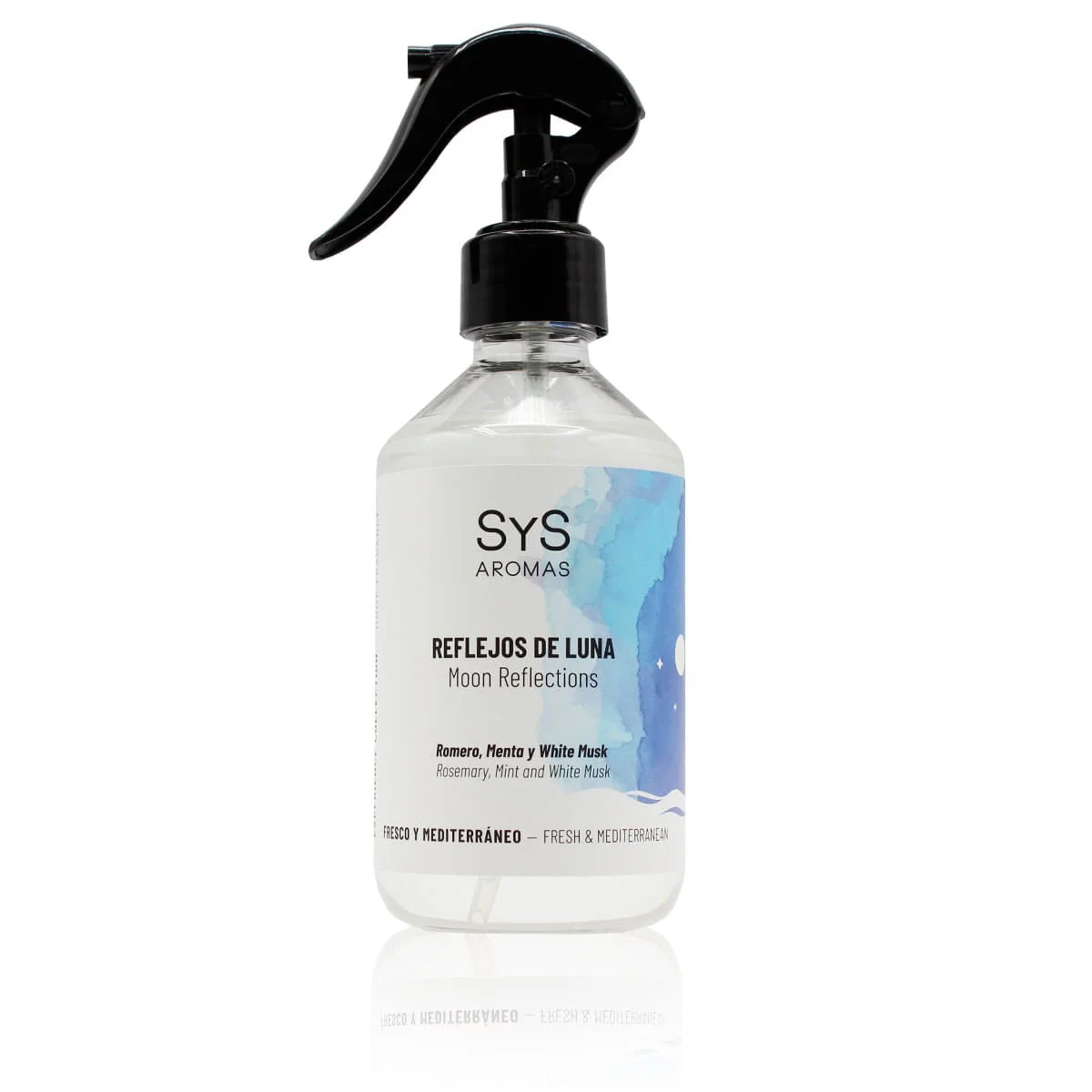 Ambientador Spray Reflejos De Luna 300 Ml | Fragancia Elegante Y Duradera | Neutraliza Olores | Hogar Y Textiles
