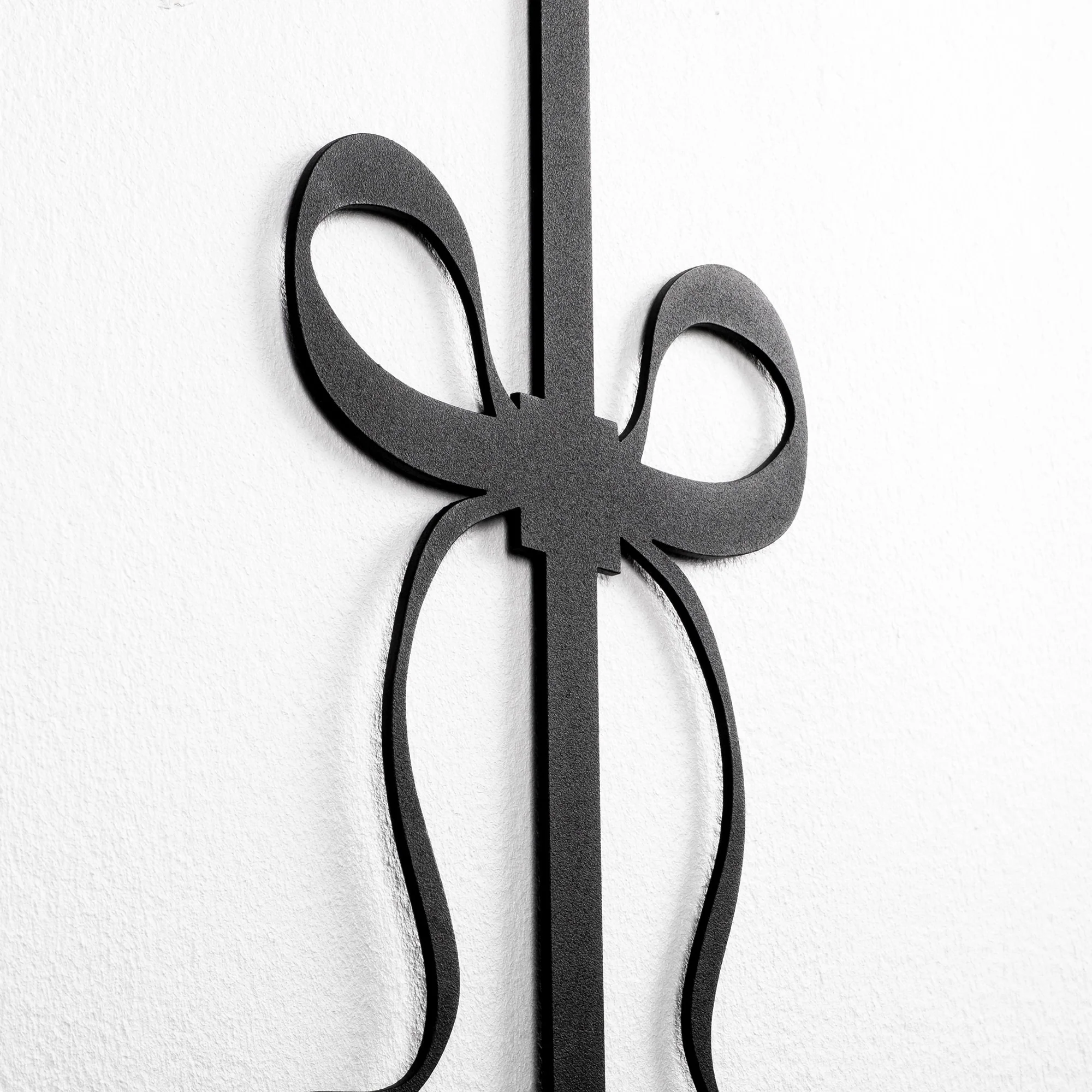 Aplique De Pared, Metal , Blanco negro, 15x28x57, Casquillo E 27 Max 40 W - Image 4