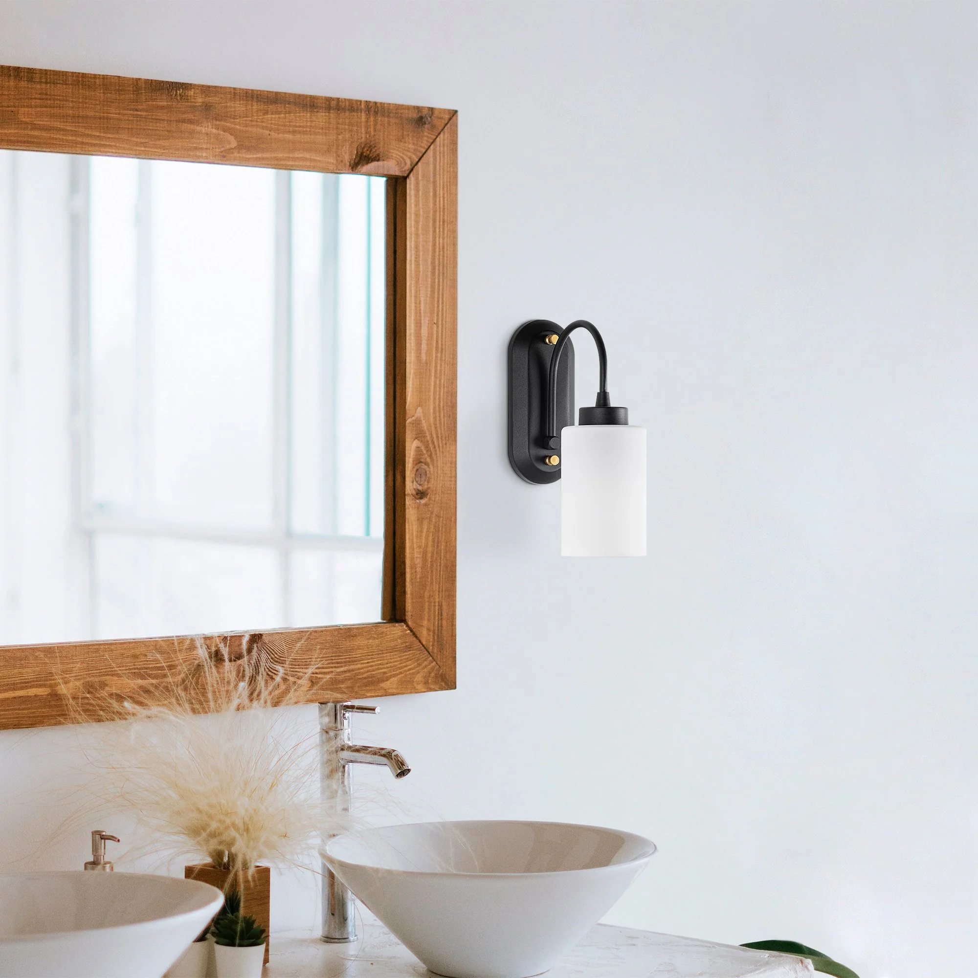 Aplique De Pared, Metal , Negro, 10x21x28, Casquillo E27 Max 40 W - Image 6