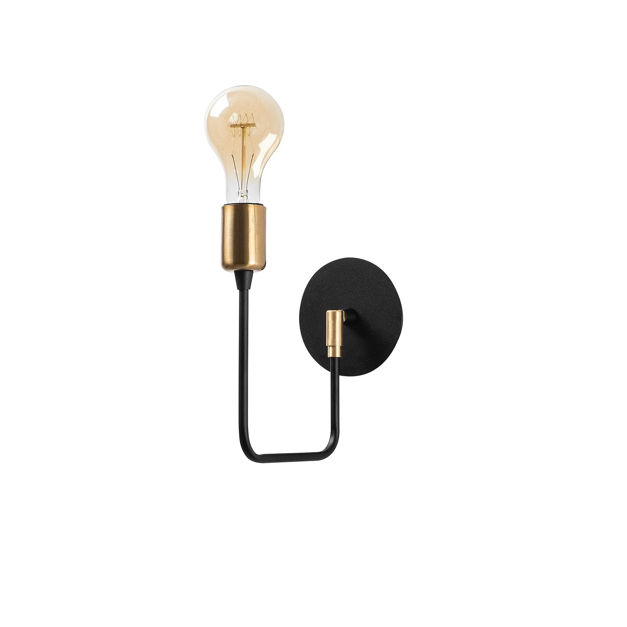 Aplique De Pared, Metal , Negro, 12x23x24, Casquillo E 27 Max 40 W - Image 3