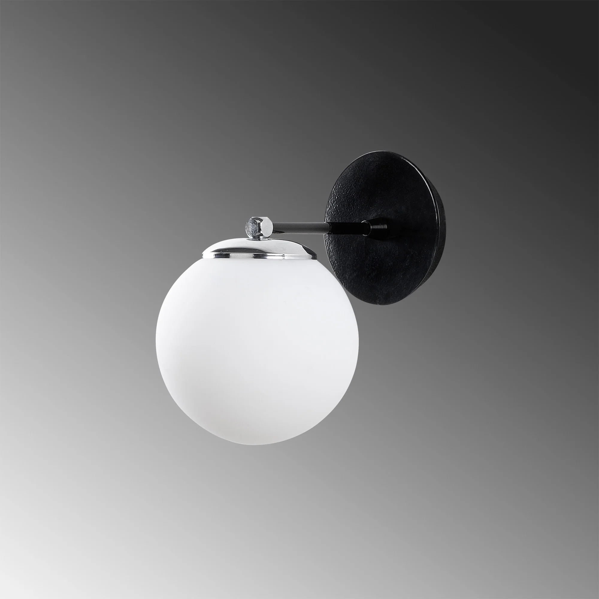 Aplique De Pared, Metal , Negro, 15x24x24, Casquillo E 27 Max 40 W - Image 4