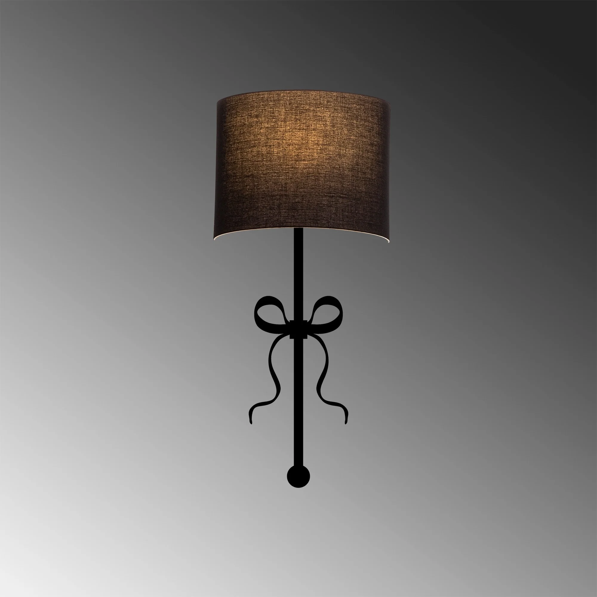 Aplique De Pared, Metal , Negro, 15x28x57, Casquillo E 27 Max 40 W - Image 4