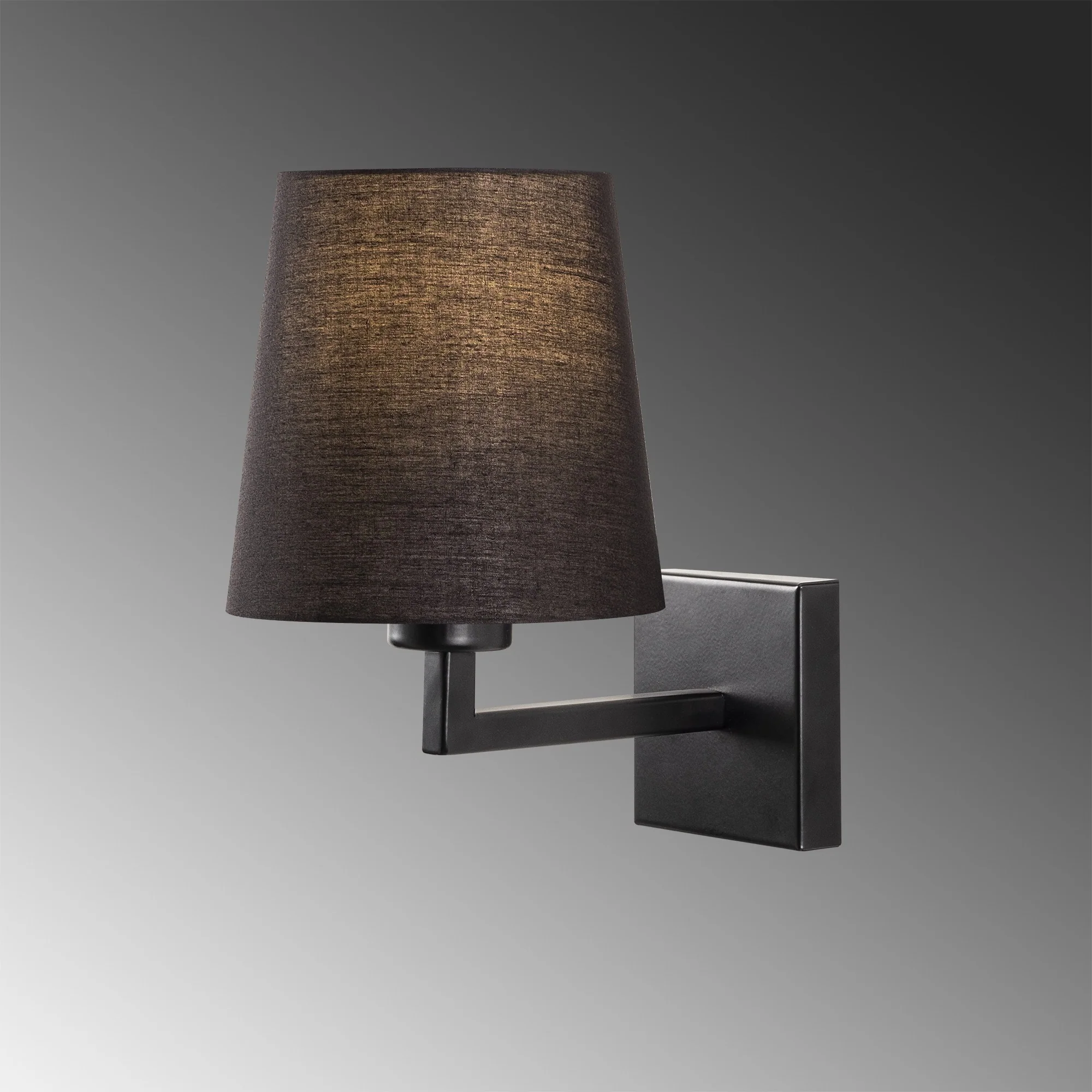 Aplique De Pared, Metal , Negro, 18x24x30, Casquillo E 27 Max 40 W - Image 4