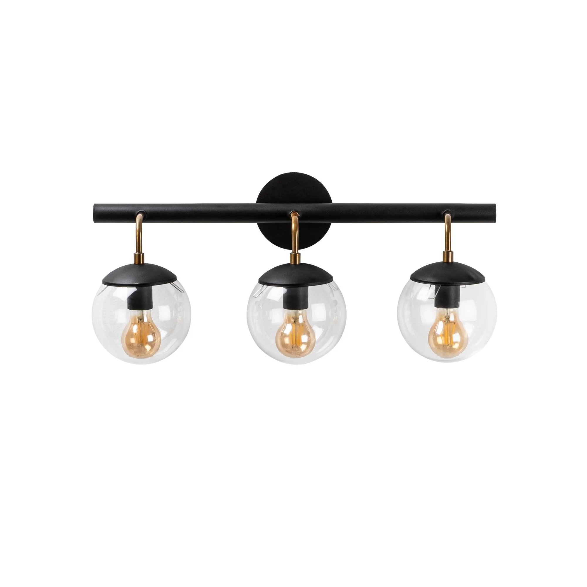 Aplique De Pared, Metal , Negro, 61x28x20, Casquillo 3 X E 27 Max 40 W - Image 3