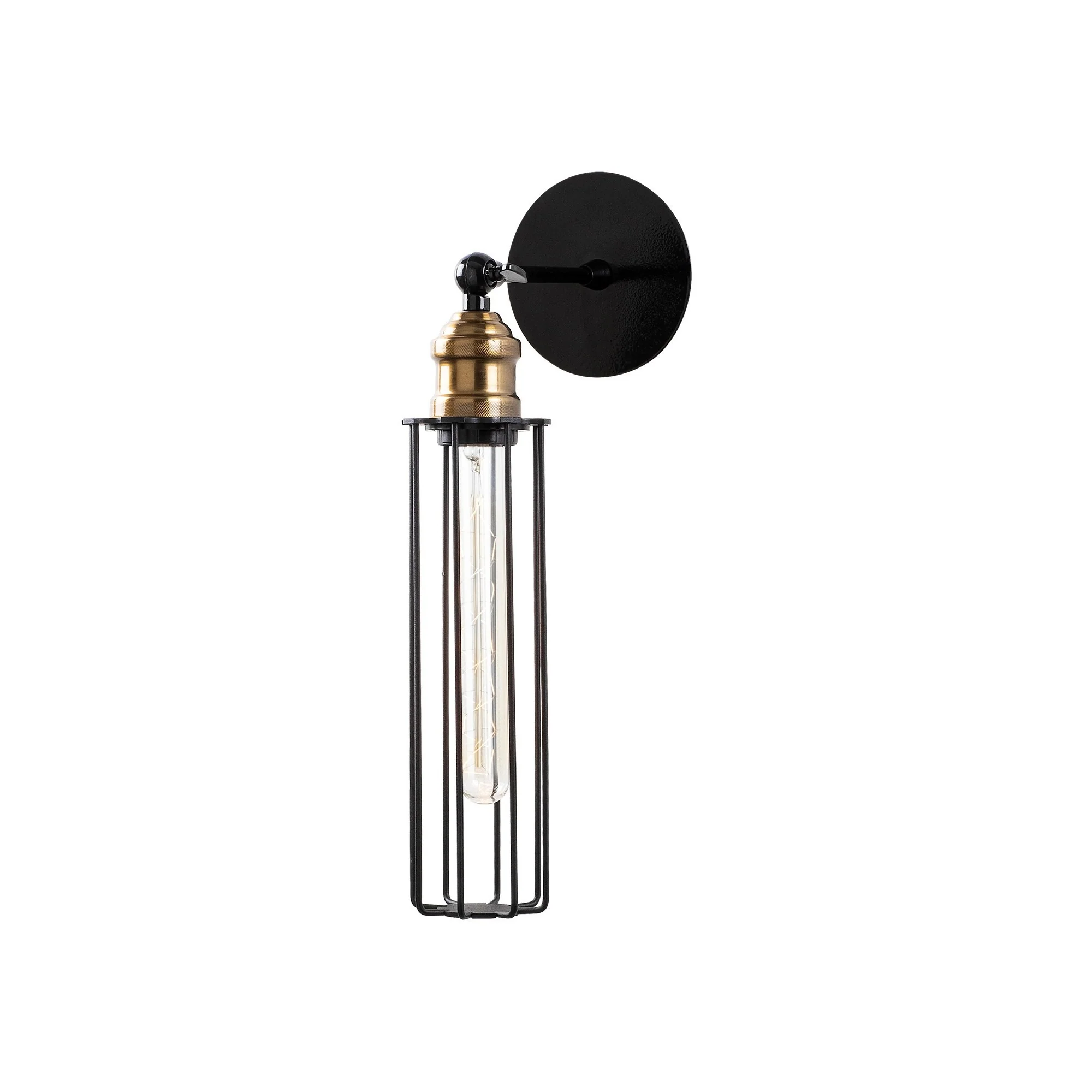 Aplique De Pared, Metal , Negro, 8x16x40, Casquillo E 27 Max 40 W - Image 4