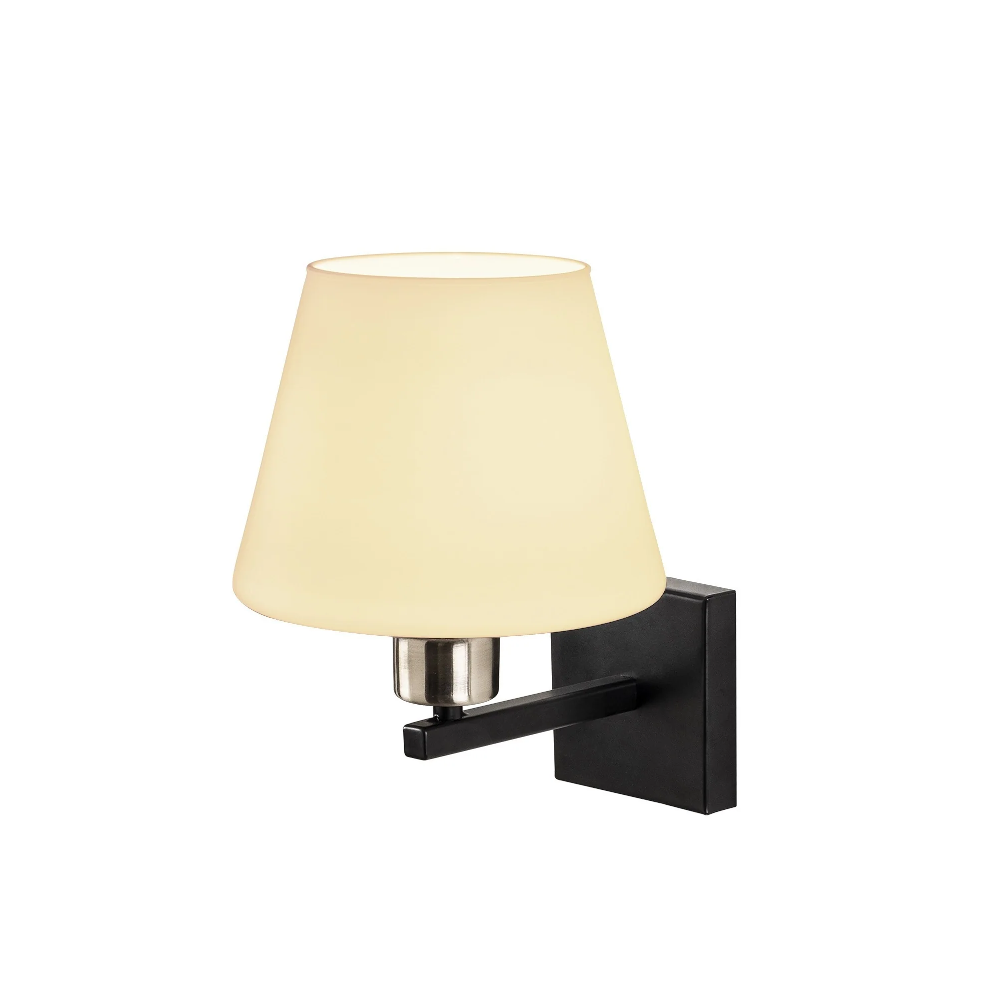 Aplique De Pared, Metal , Negro

nickel

blanco, 22x25x25, Casquillo E 27 Max 40 W - Image 3