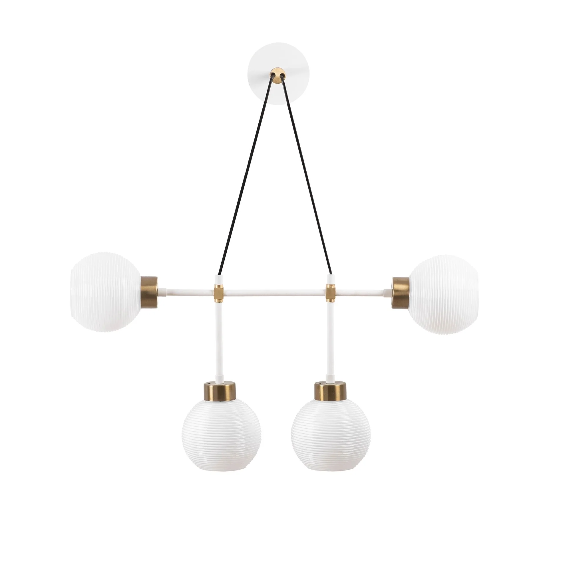 Aplique De Pared, Metal , Vintage blanco, 78x15x65, Casquillo E 27 Max 40 W - Image 3